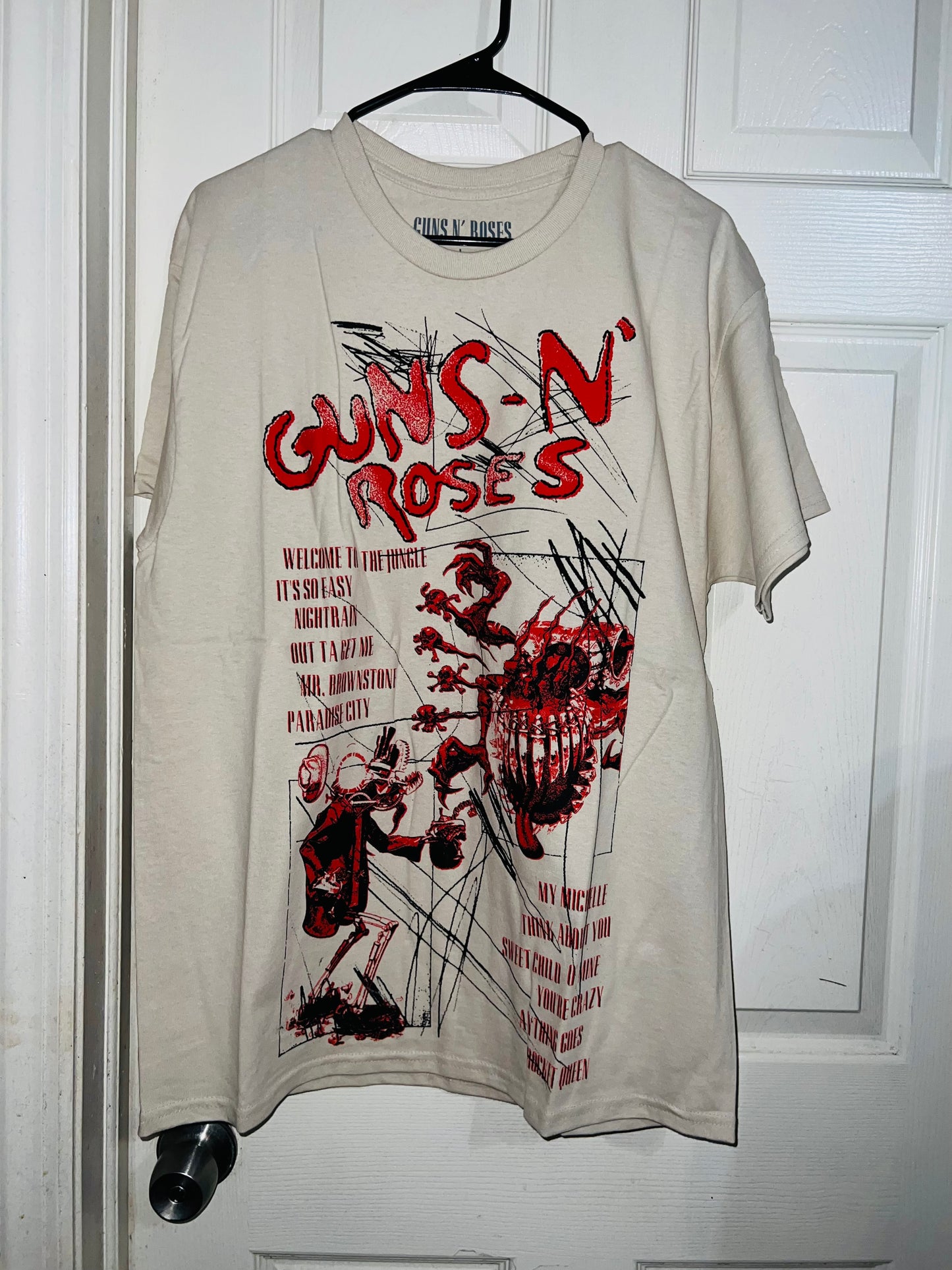 Guns n’ Roses Oversized Distressed Tee