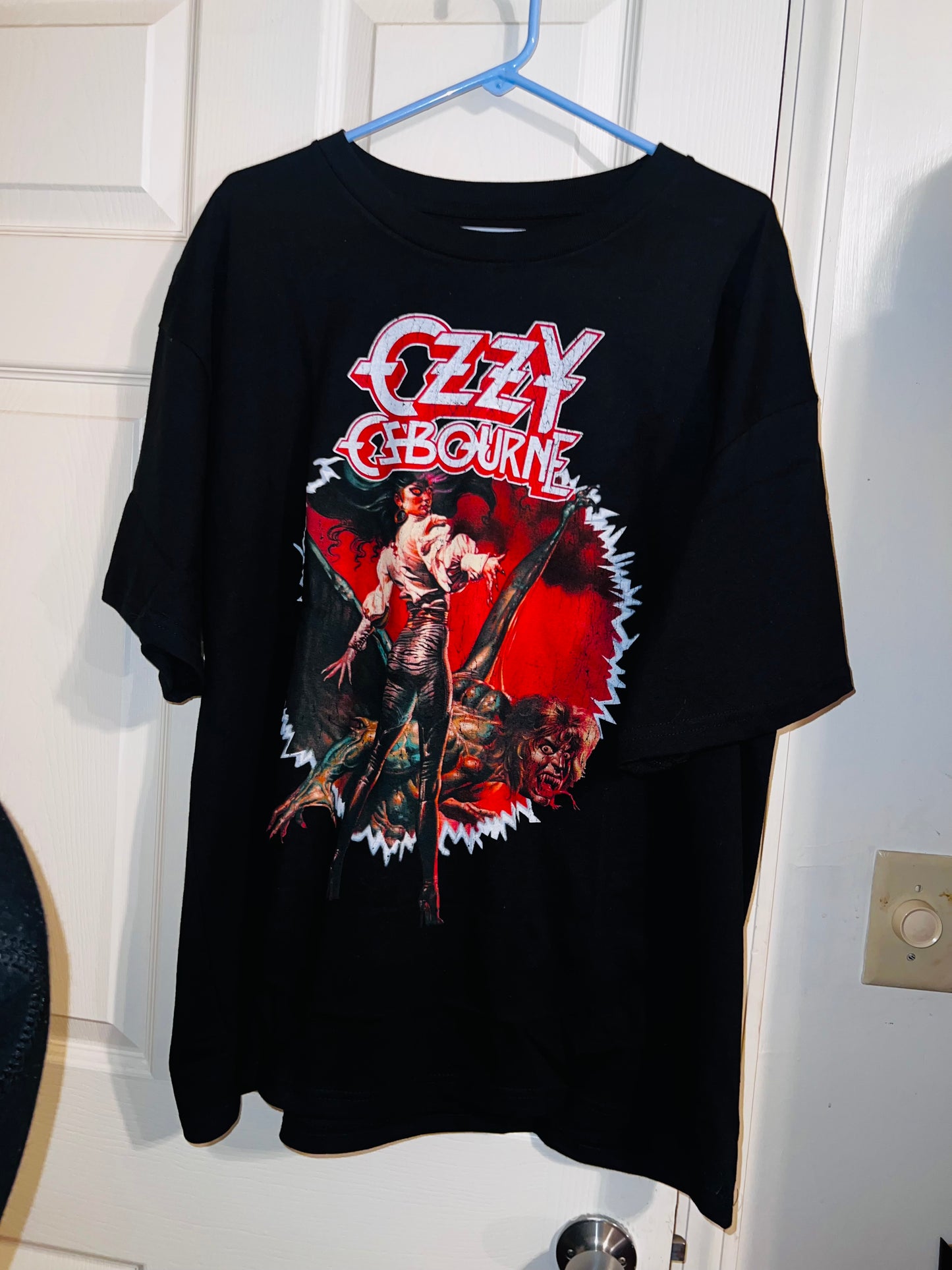 Ozzy Osbourne Oversized Distressed Tee