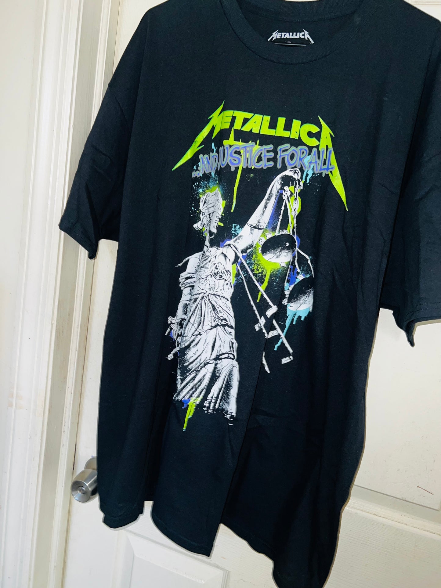 Metallica Justice Oversized Tee