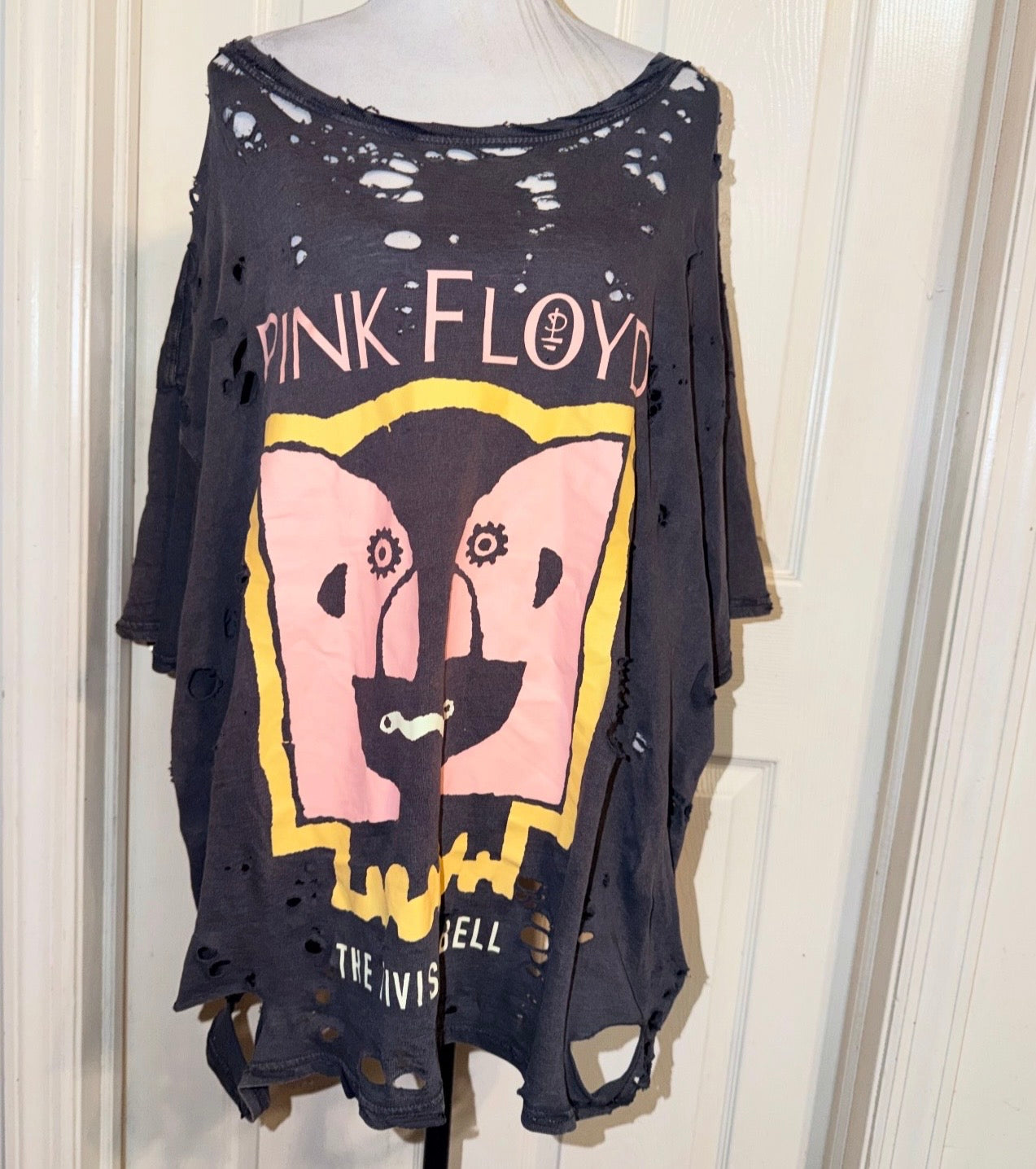Pink Floyd Oversized Distressed Tee (as is)