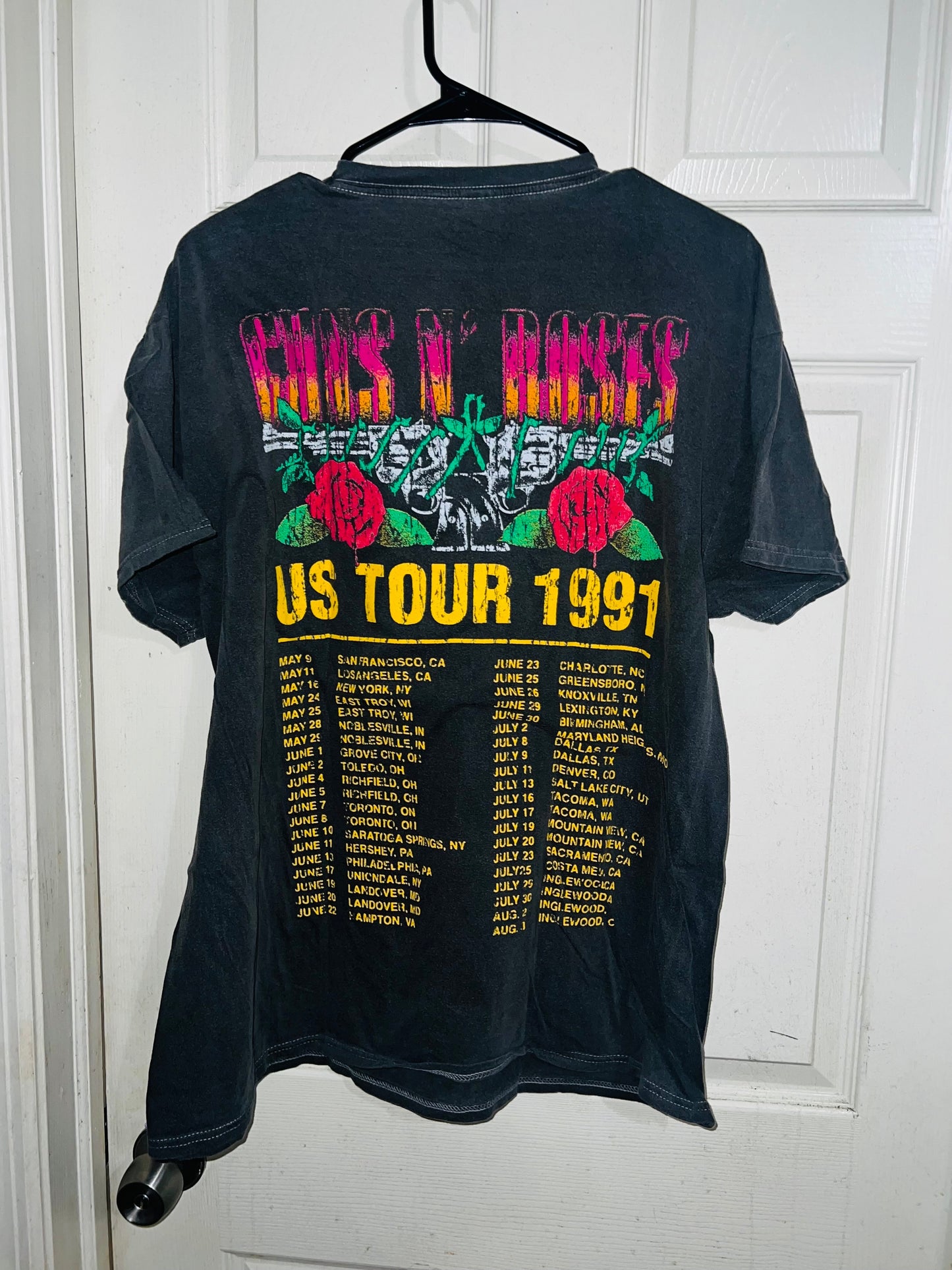 Guns n Roses Double Sided Oversized Tee/Dress