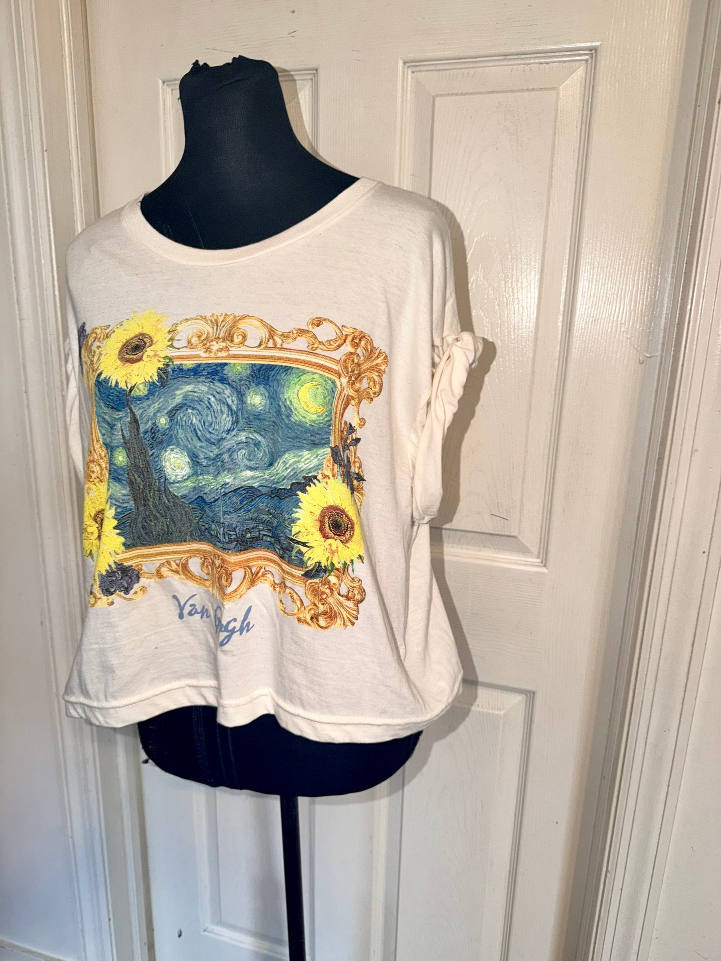 Vincent Van Gogh Cropped Tee