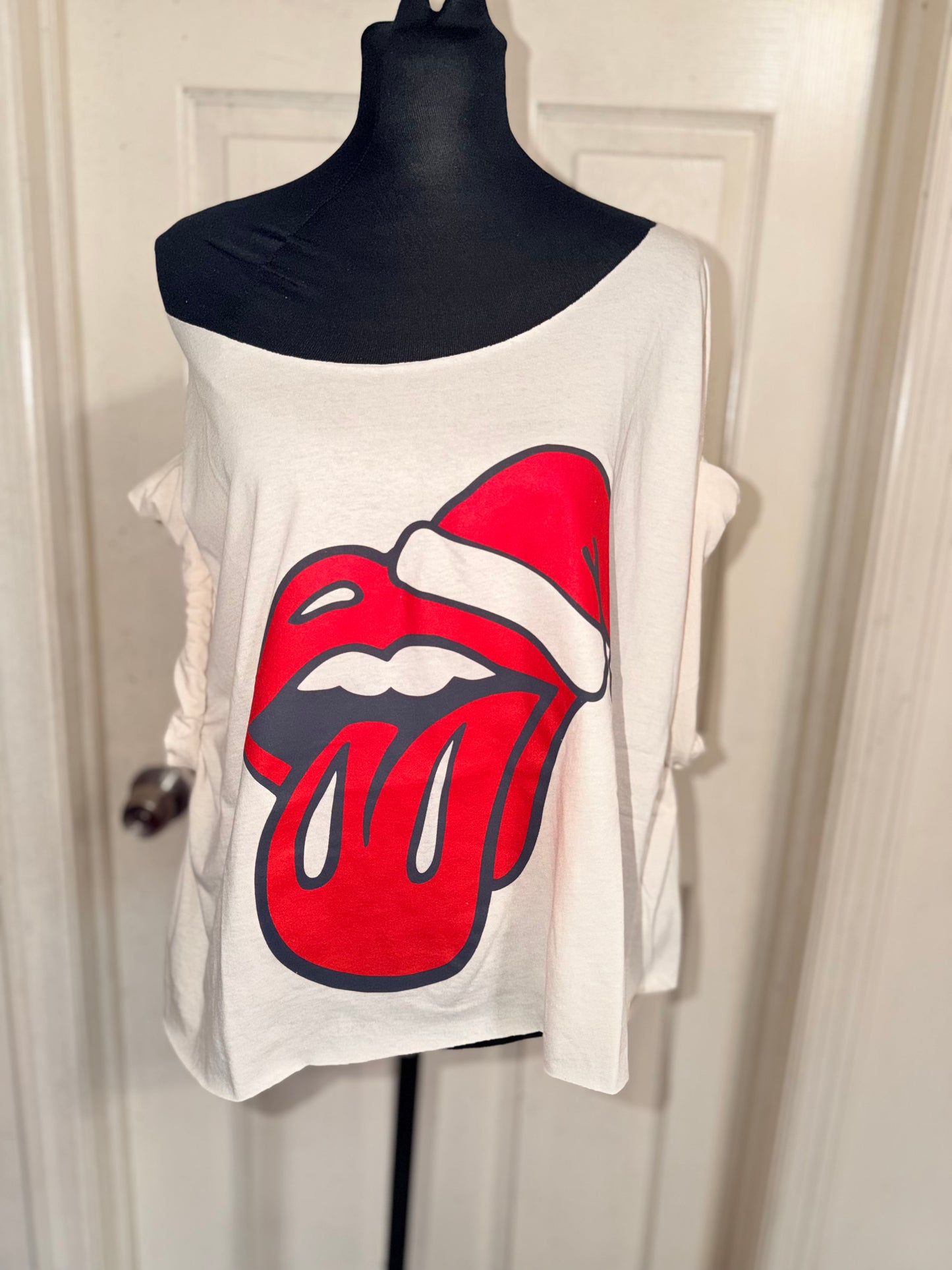 The Rolling Stones OFTS Oversized Distressed Tee