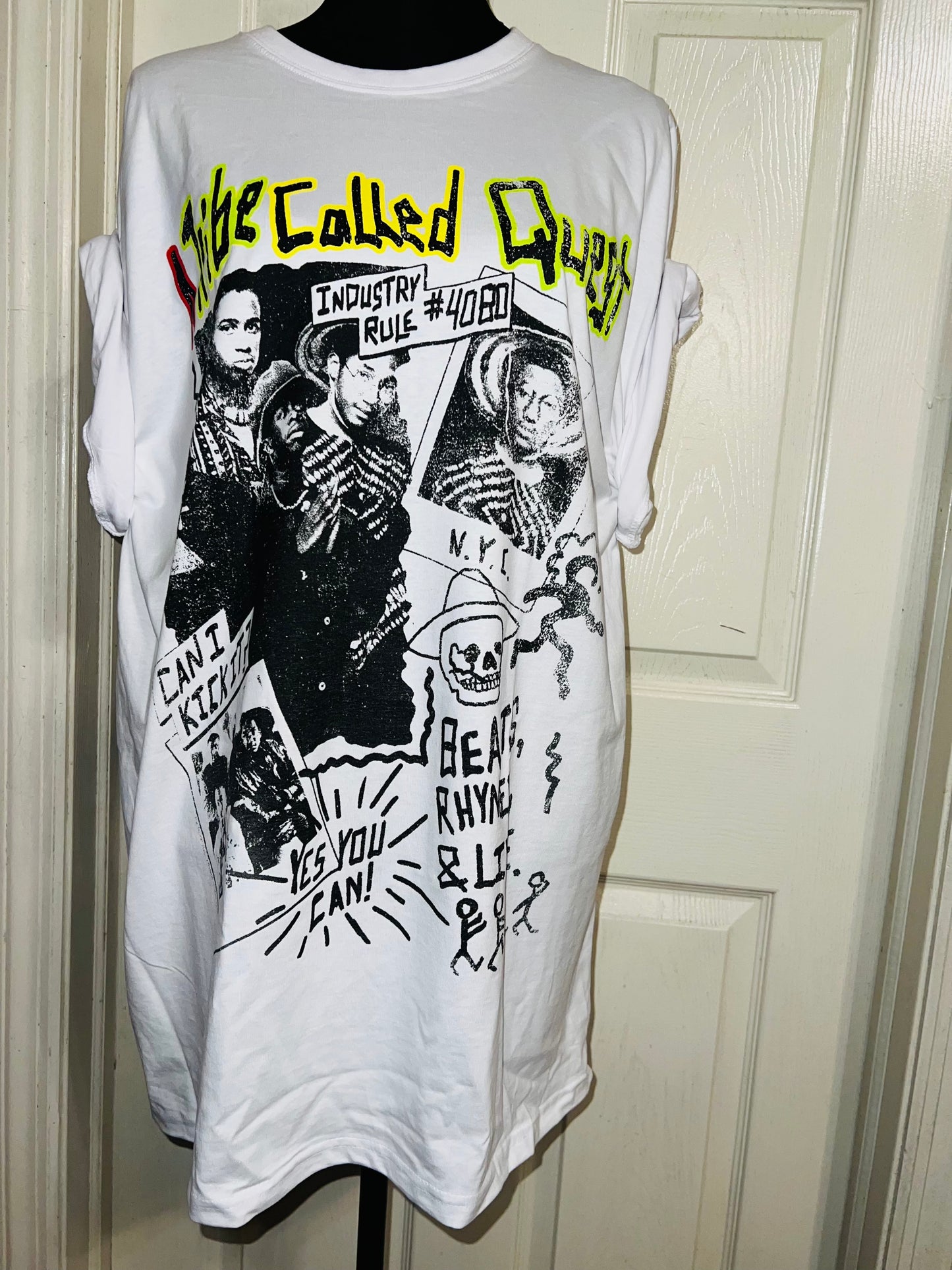 A Tribe Called Quest Oversized Distressed Tee