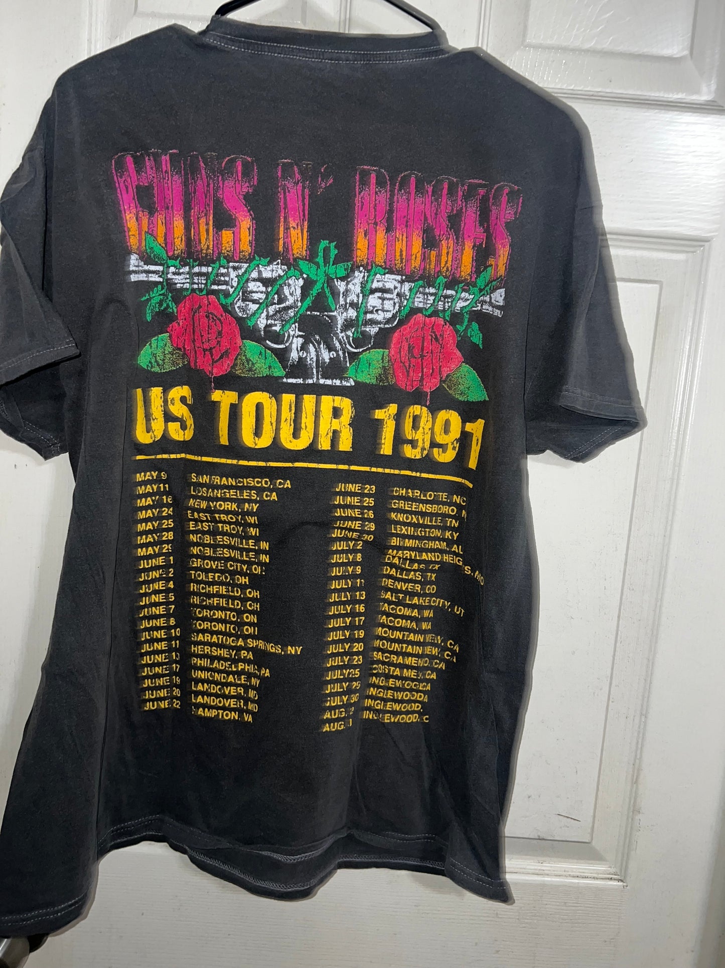 Guns n Roses Double Sided Oversized Tee/Dress