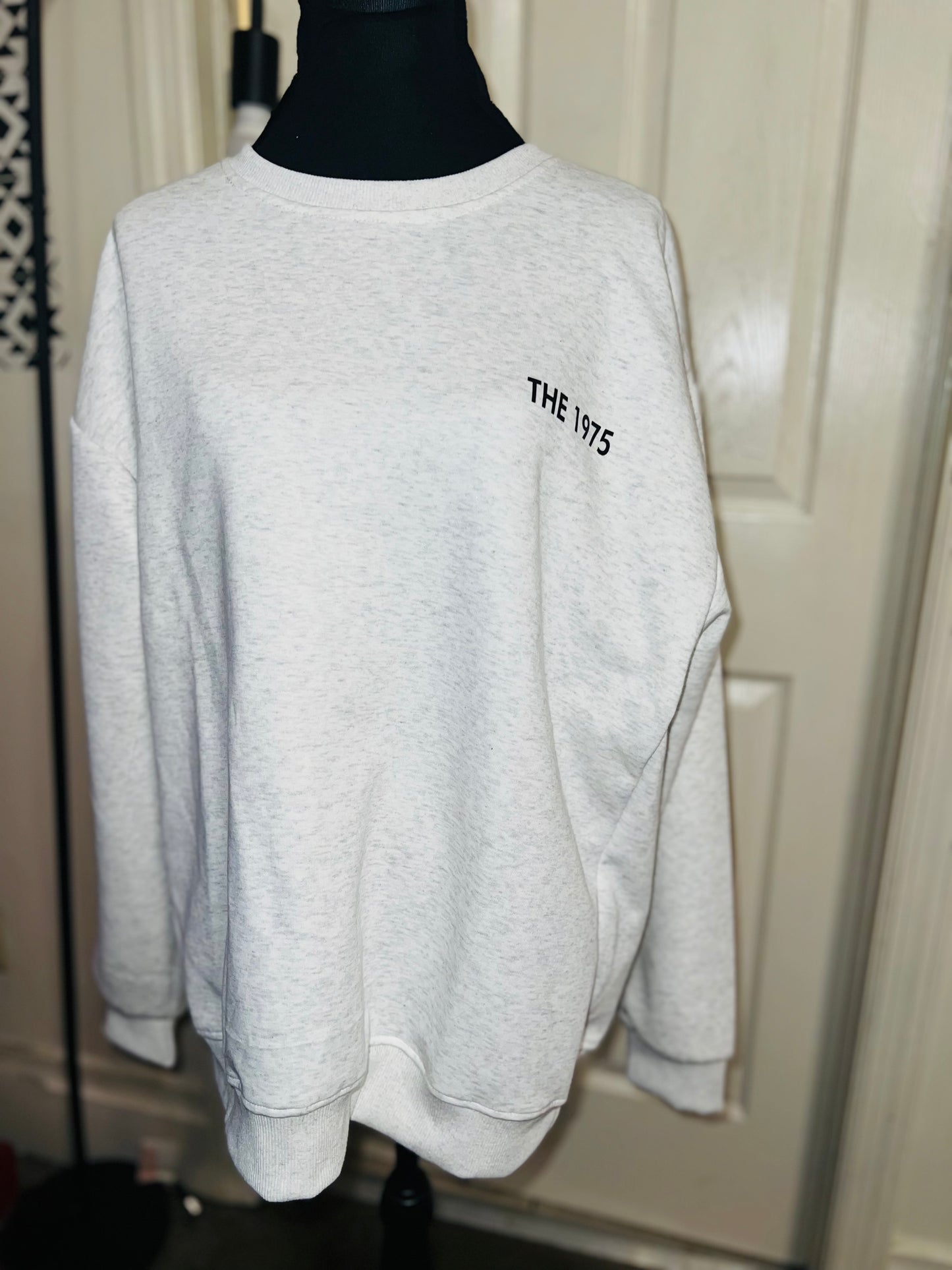 The 1975 ABIIOR Double Sided Oversized Distressed Sweatshirt