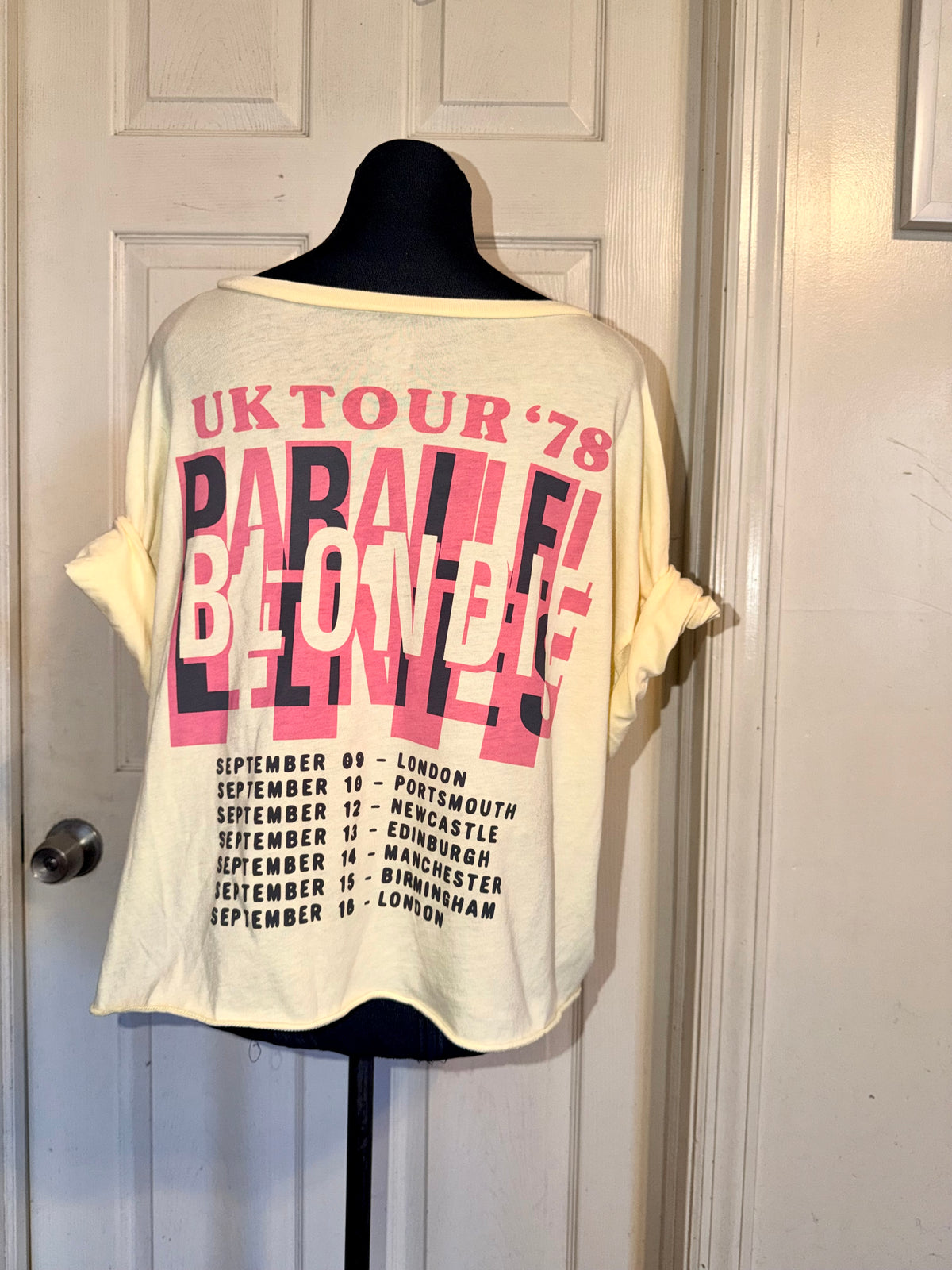 Blondie Double Sided Oversized Tee