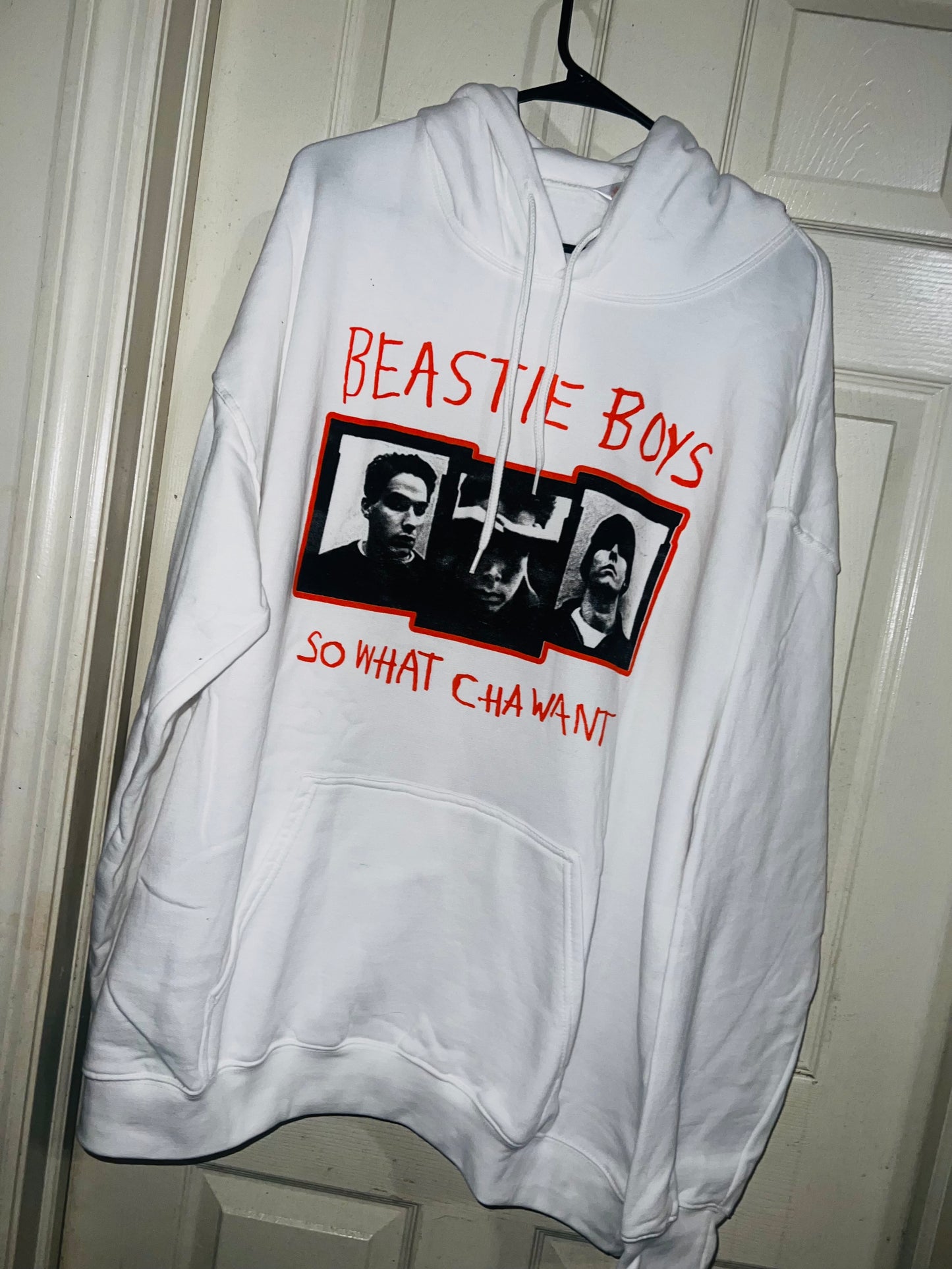 Beastie Boys Oversized Hooded Sweatshirt
