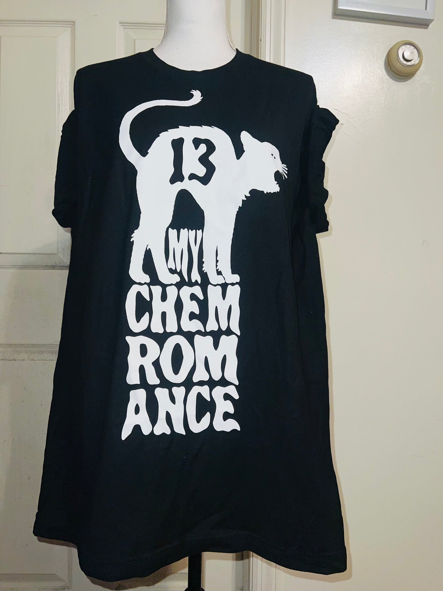 My Chemical Romance Oversized Distressed Tee