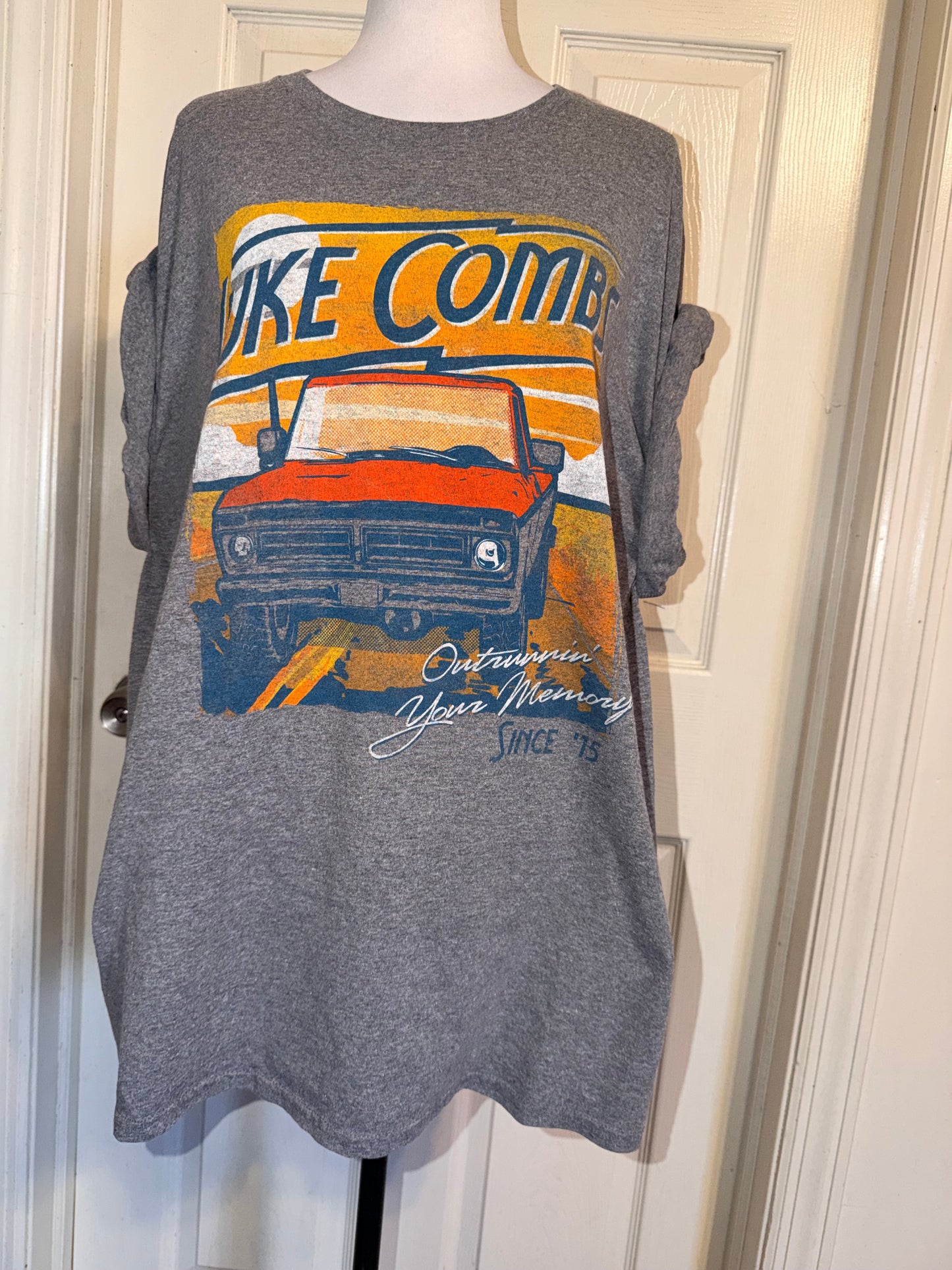 Luke Combs Oversized Distressed Tee
