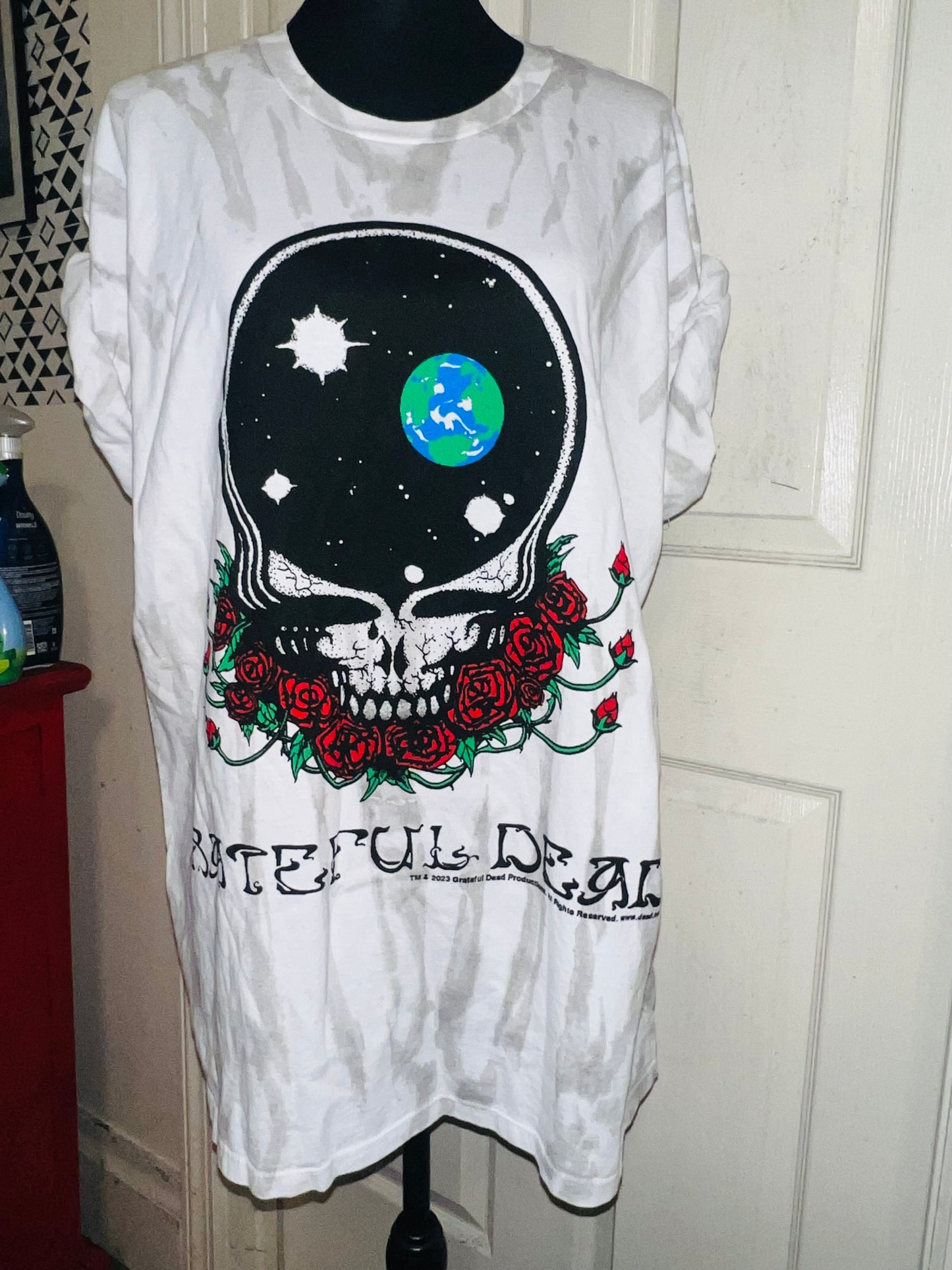 Grateful Dead Oversized Distressed Tee