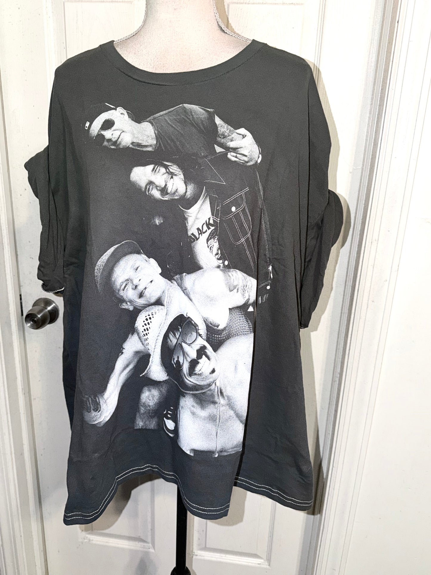 Red Hot Chili Peppers Oversized Distressed Tee