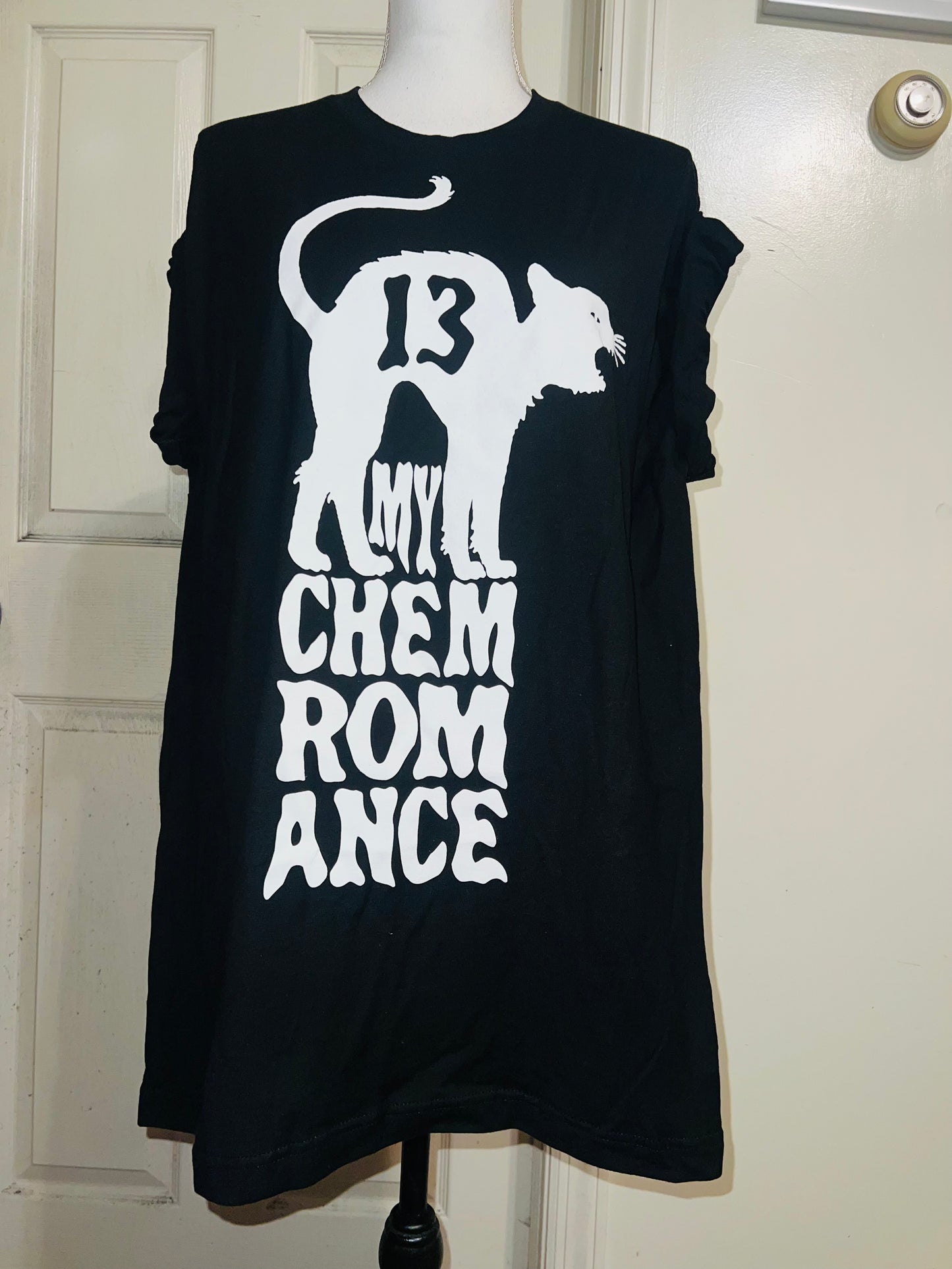 My Chemical Romance Oversized Distressed Tee