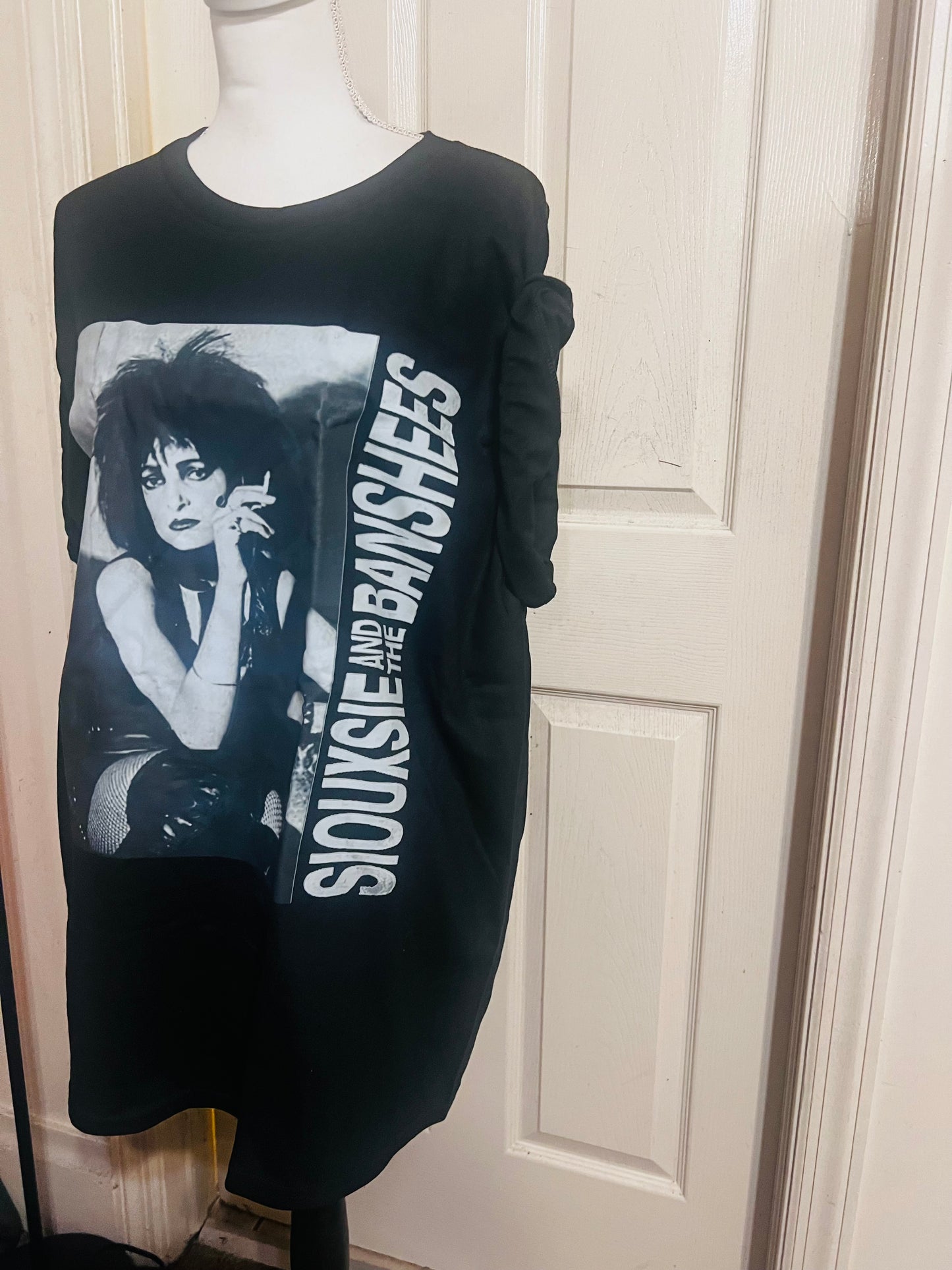 Siouxsie and the Banshees Oversized Distressed Tee