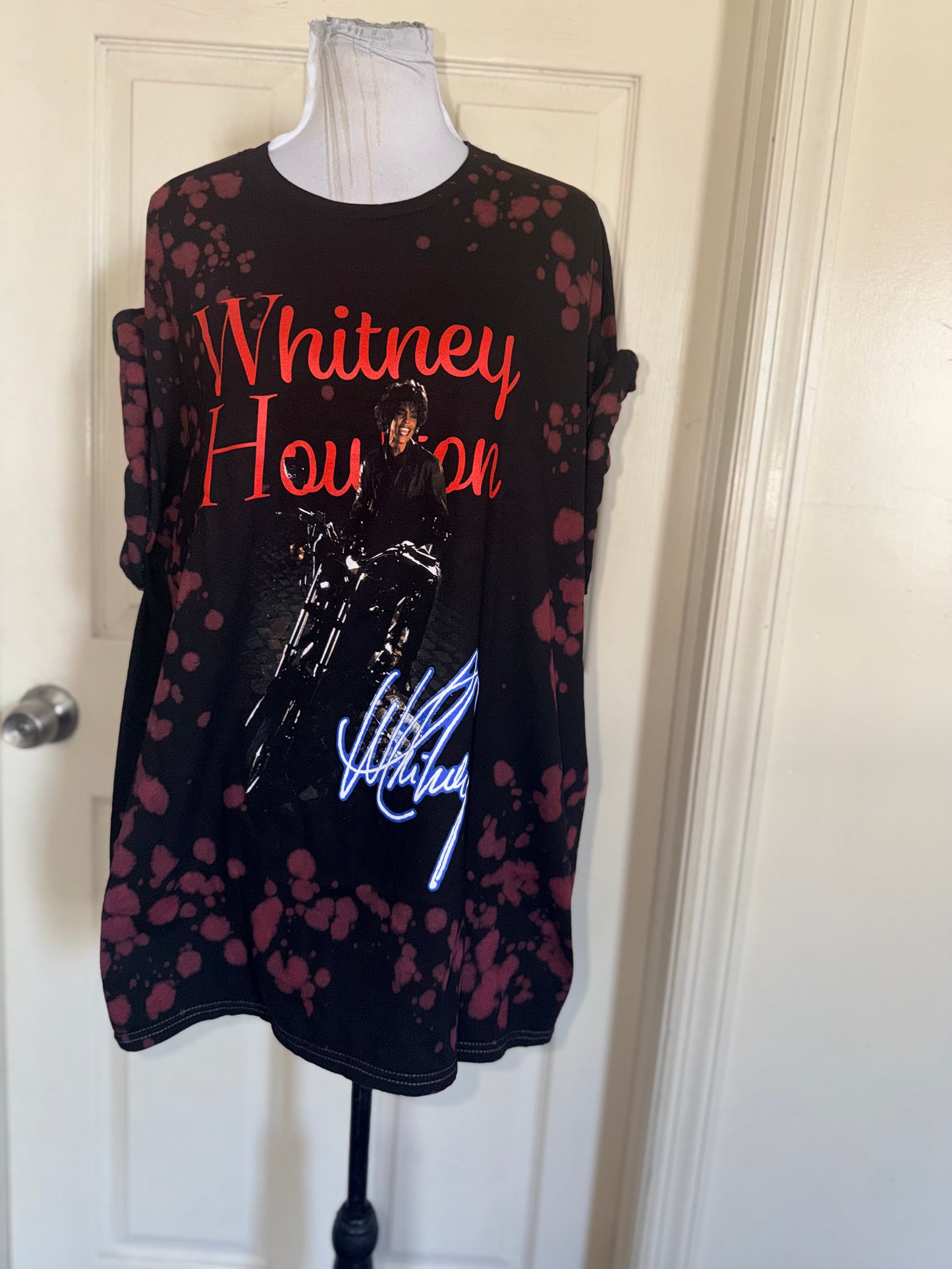 Whitney Houston Distressed Tee