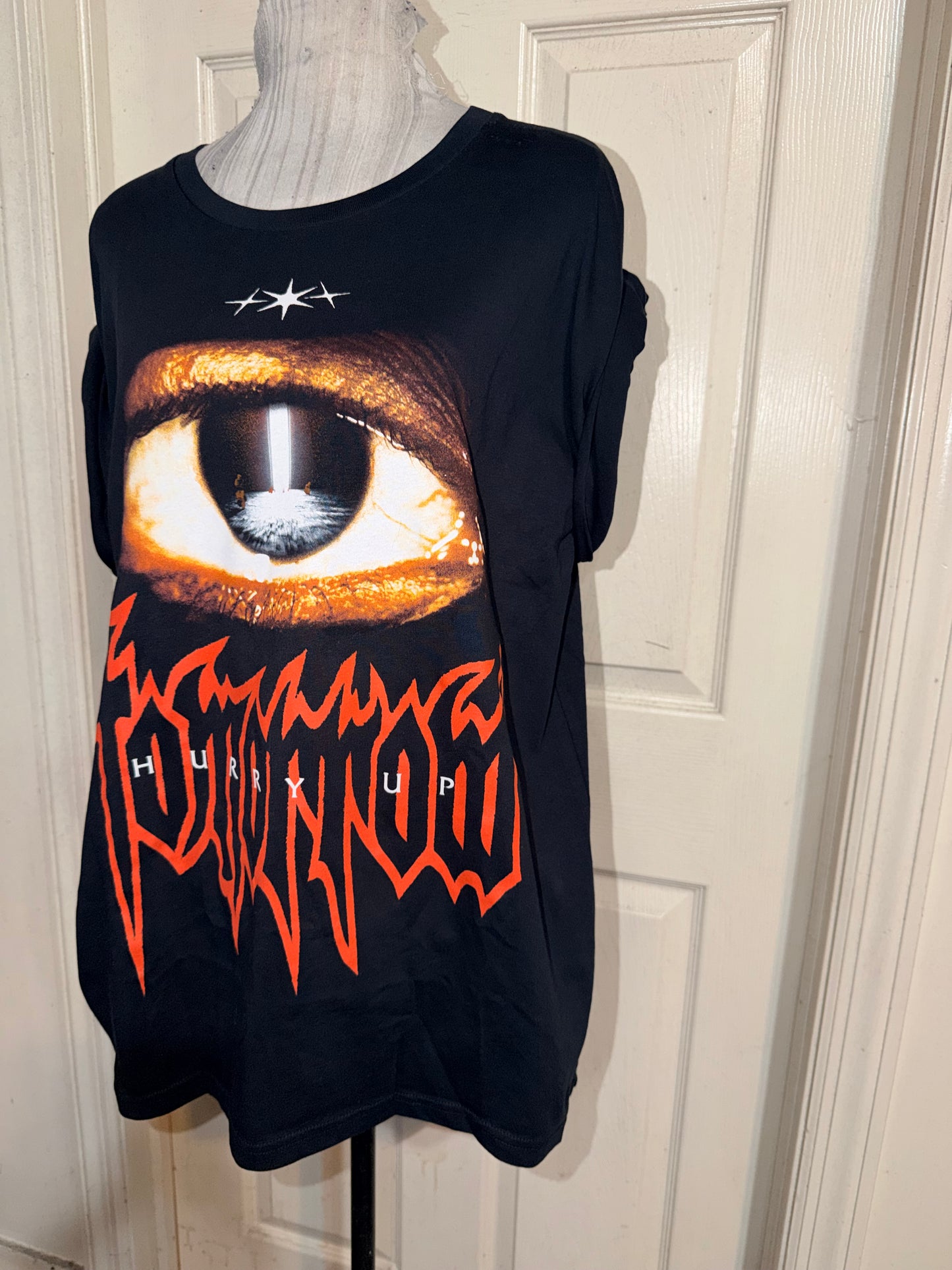 The Weeknd Oversized Distressed Tee