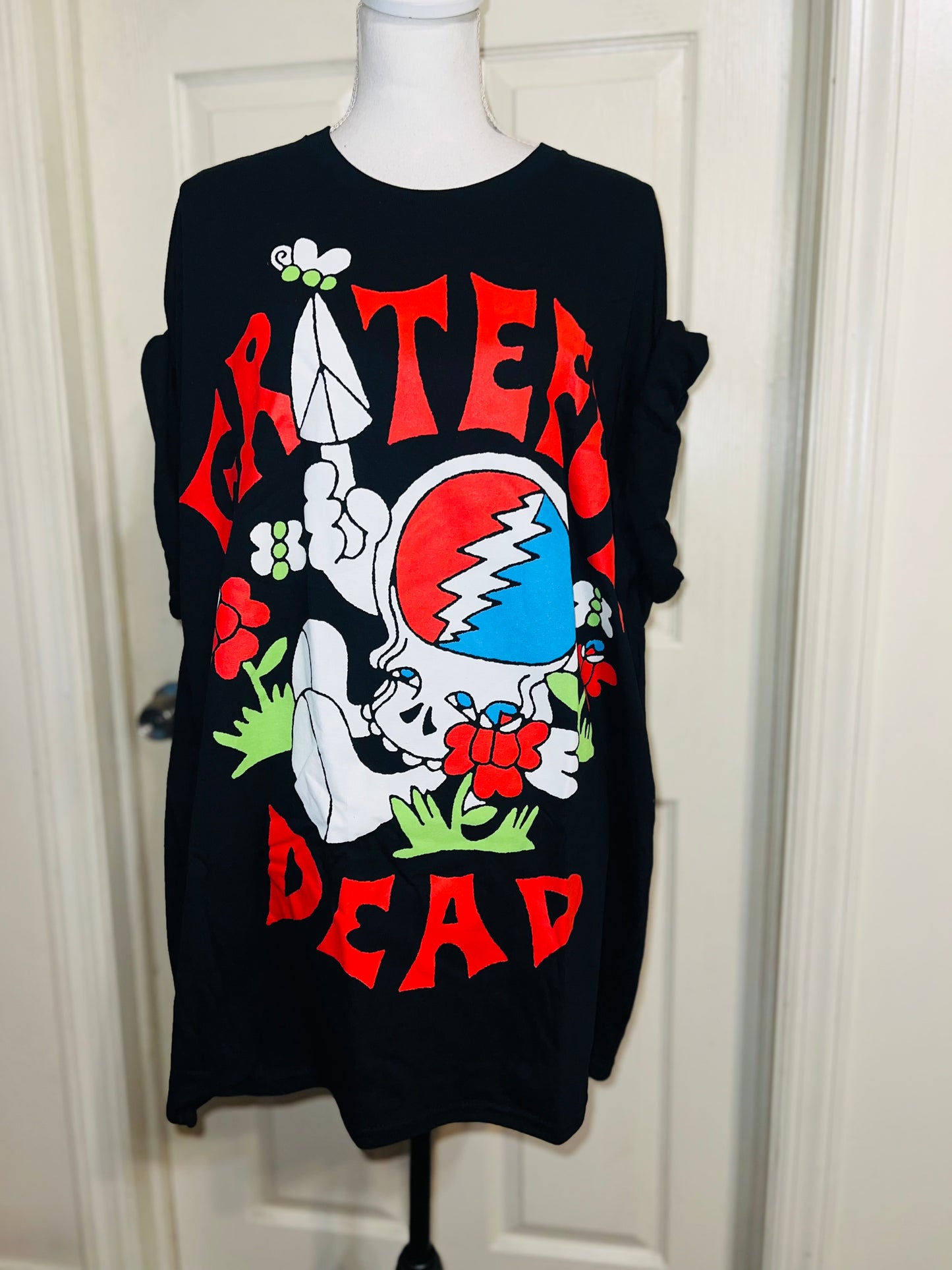 Grateful Dead Oversized Distressed Tee