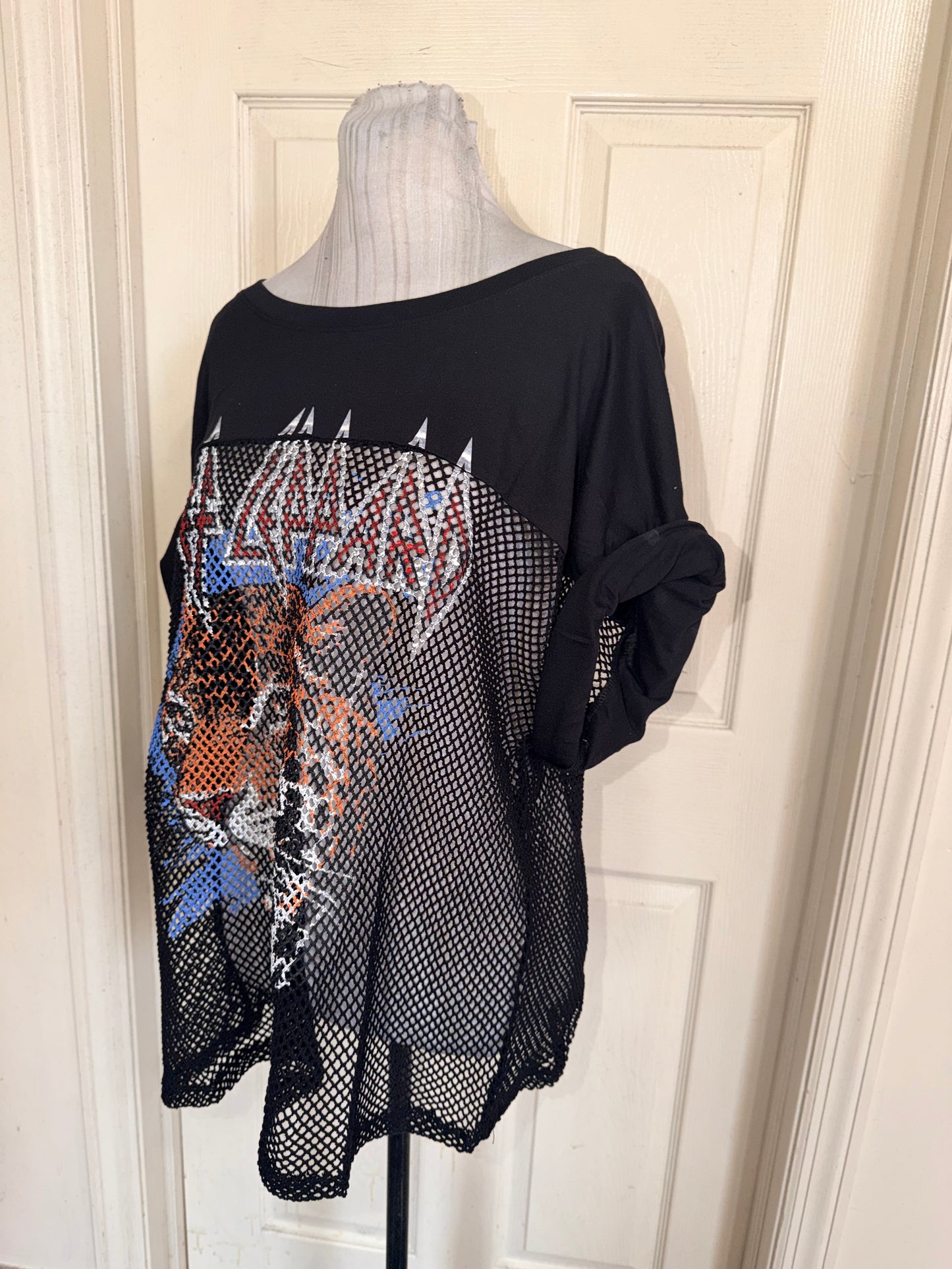 Def Leppard Oversized Jersey Tee