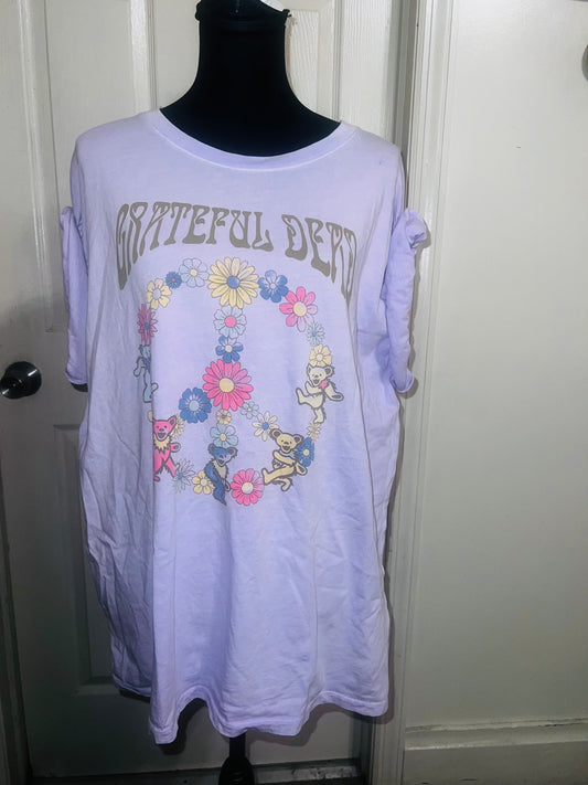 The Grateful Dead Oversized Distressed Tee