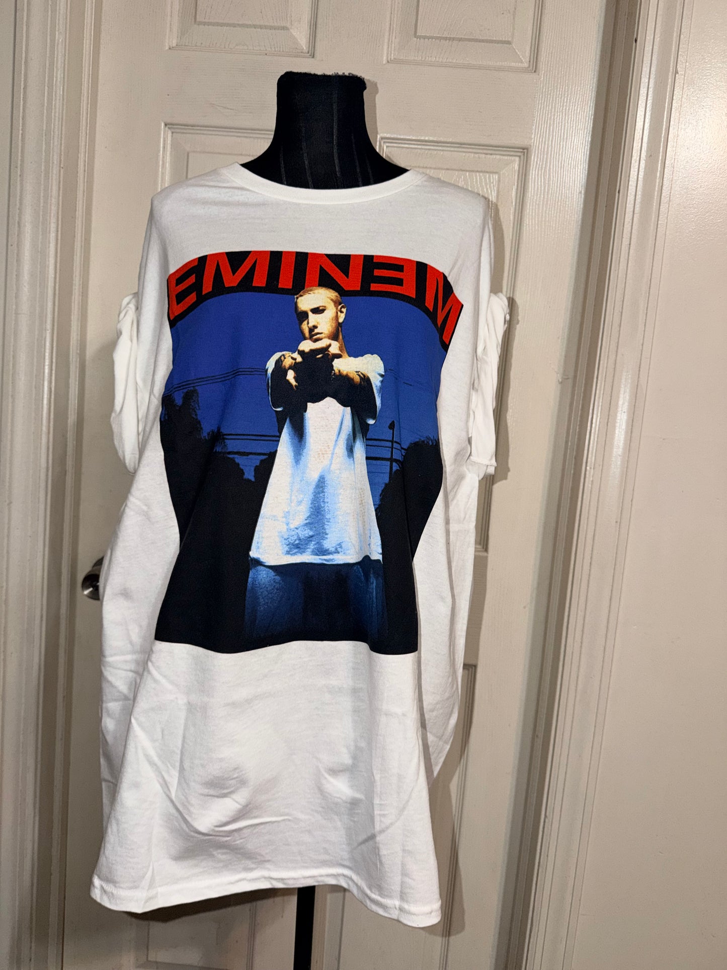 Eminem Oversized Distressed Tee