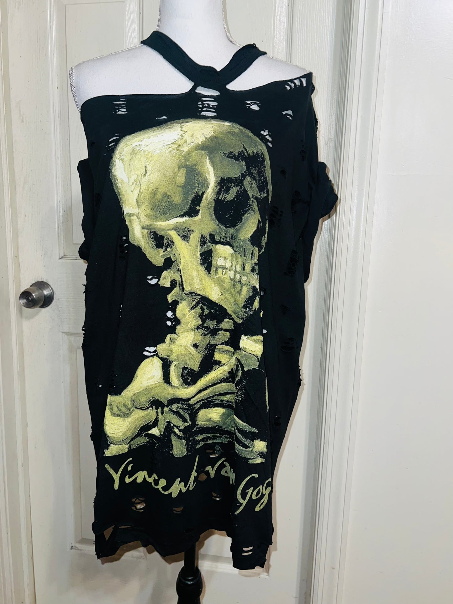Vincent Van Gogh Oversized Distresed Tee (read description)