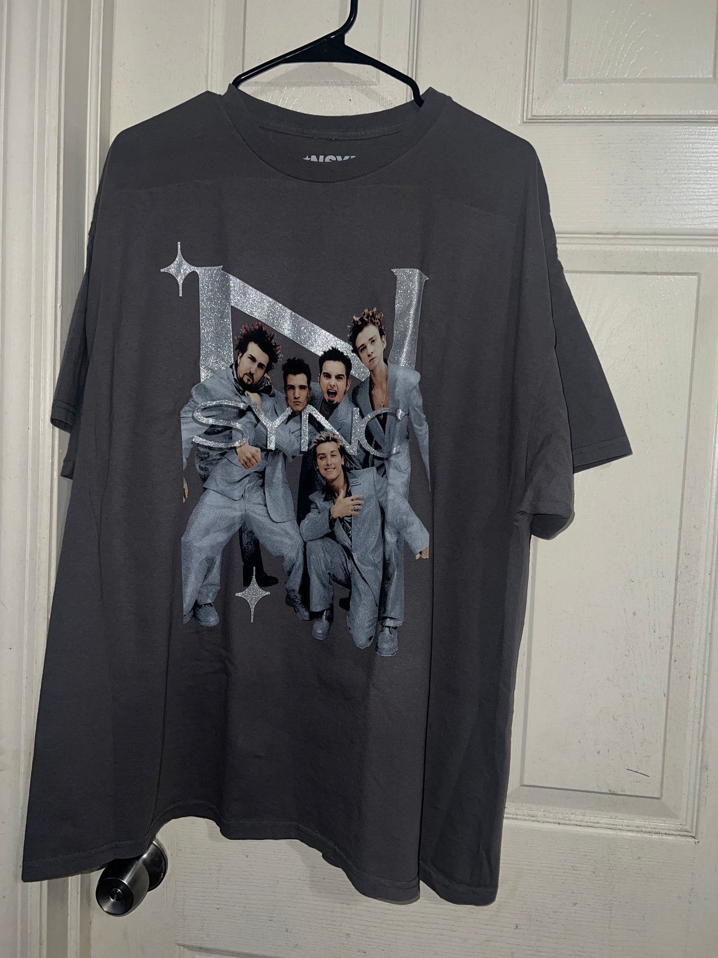 NSYNC Oversized Distressed Tee
