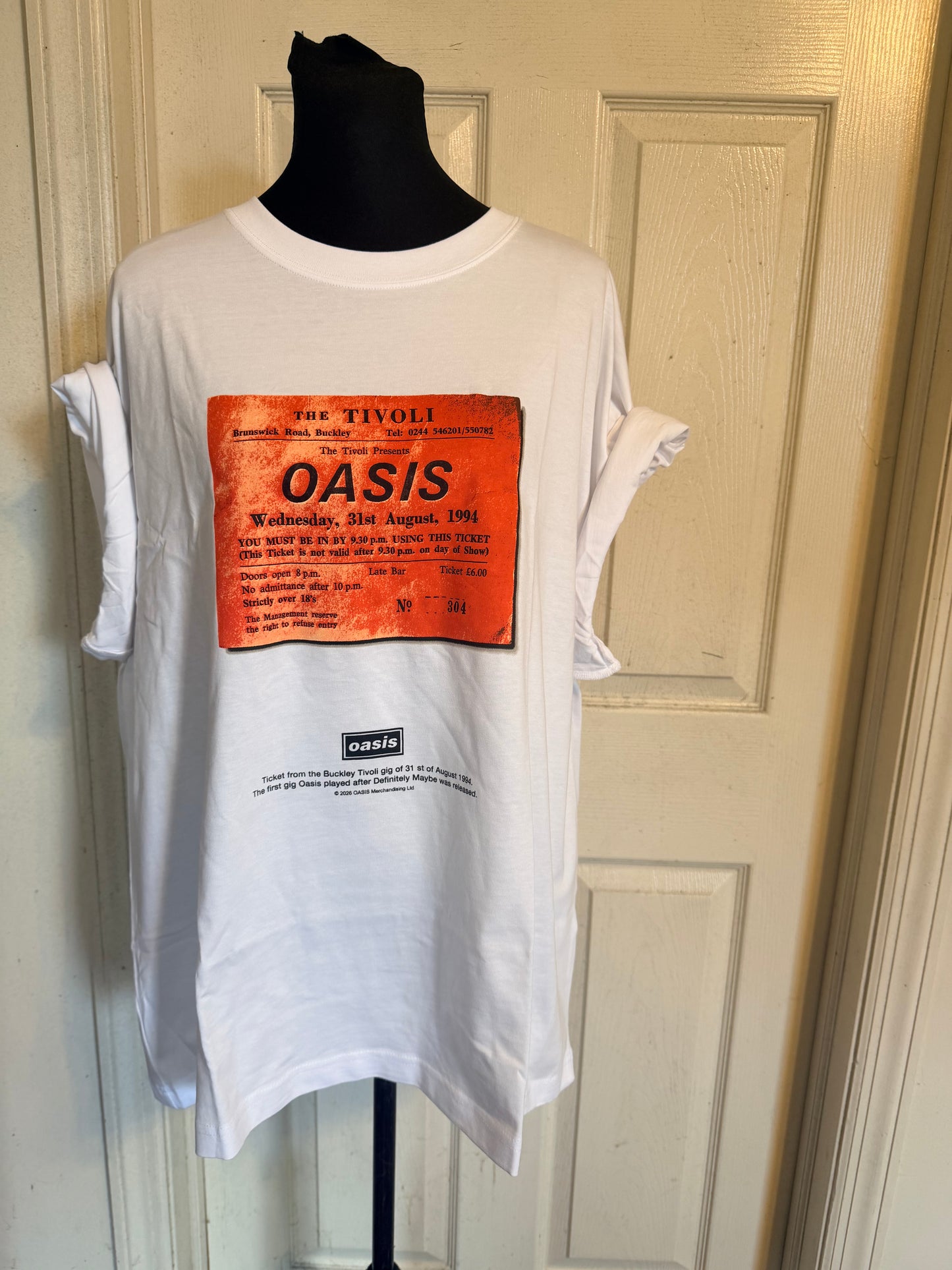 Oasis Oversized Distressed Tee