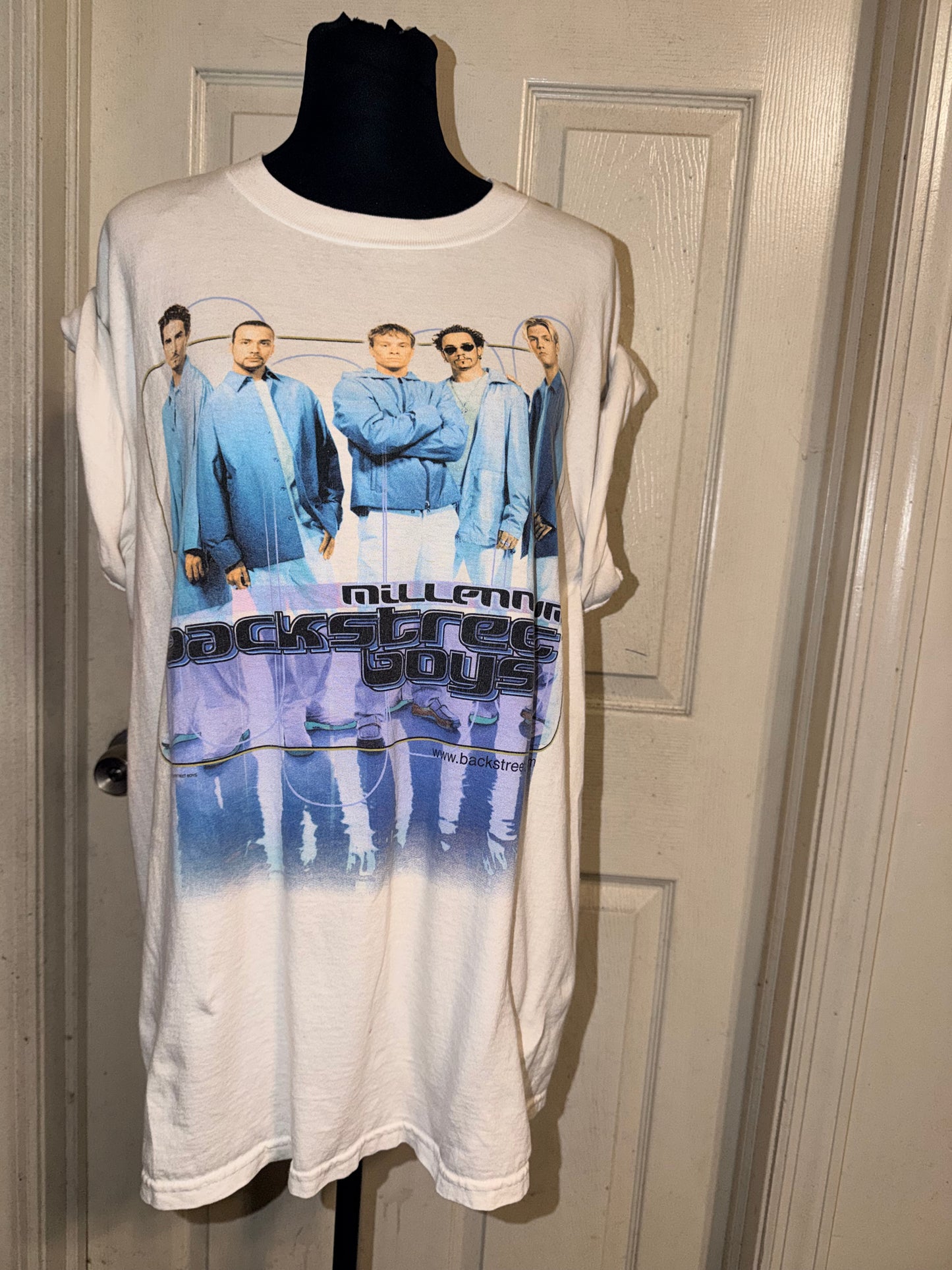 Backstreet Boys Vintage Double Sided Distressed Tee