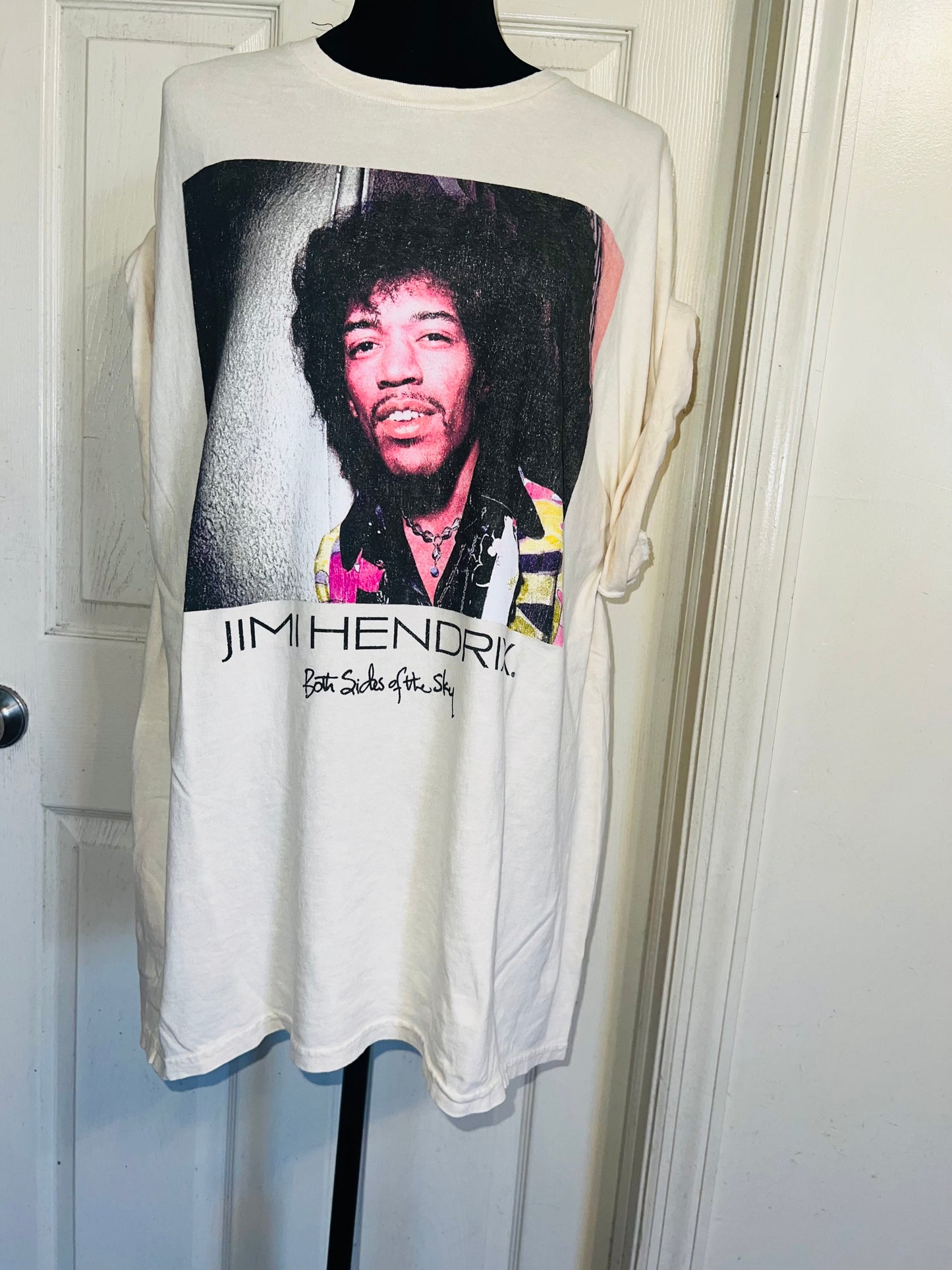 Jimi Hendrix Oversized Distressed Tee