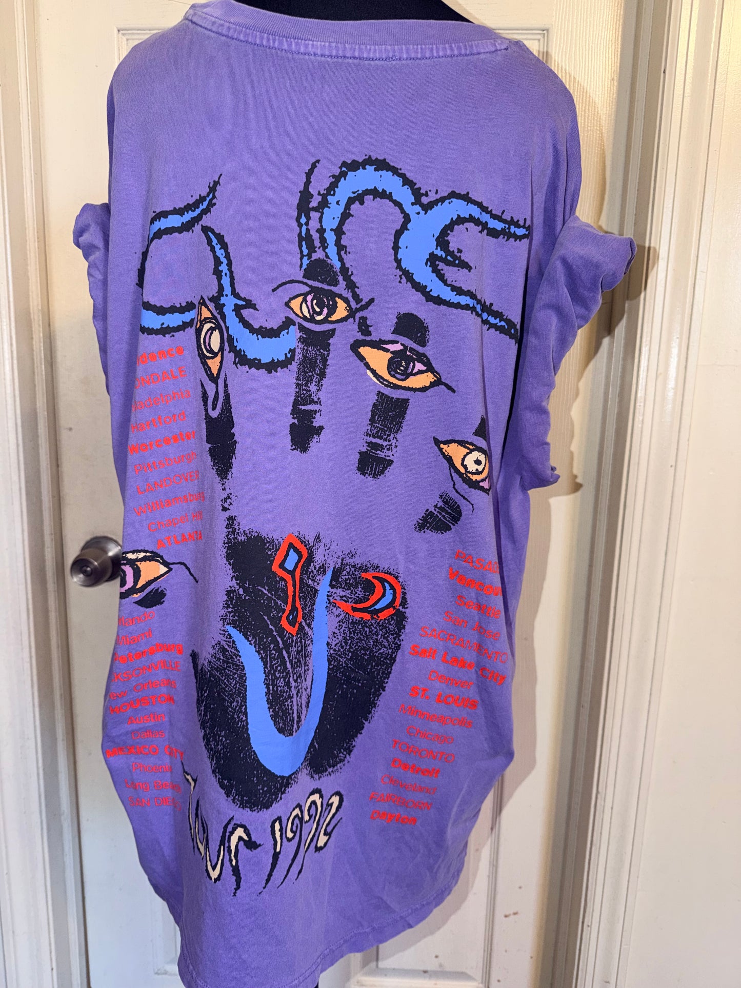 The Cure Double Sided Oversized Tee