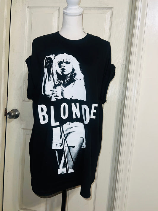 Blondie Oversized Distressed Tee