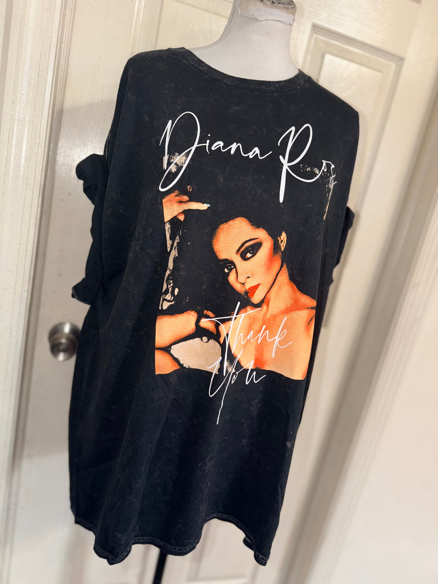 Diana Ross Oversized Distressed Tee