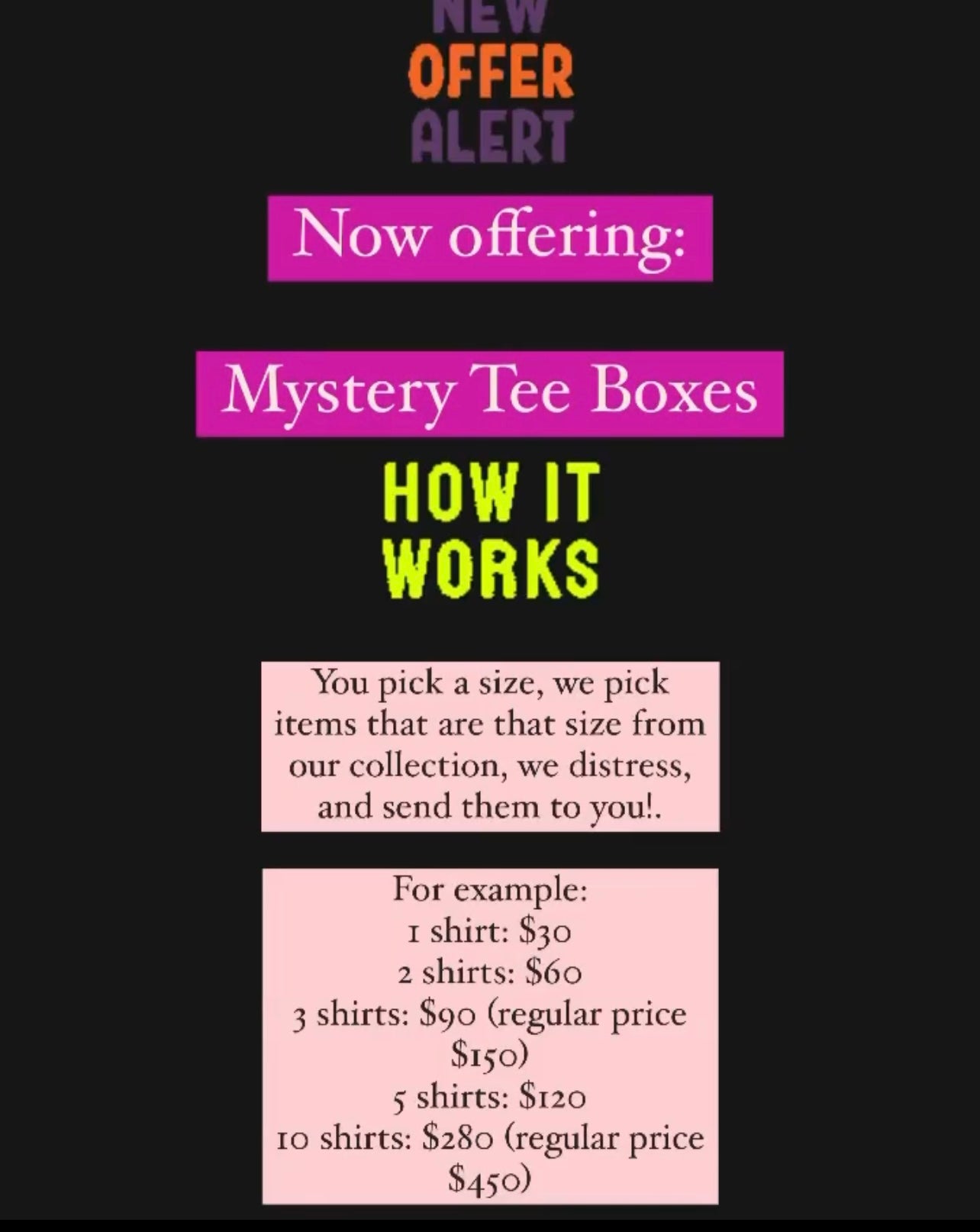 Mystery Box Bundle Deals