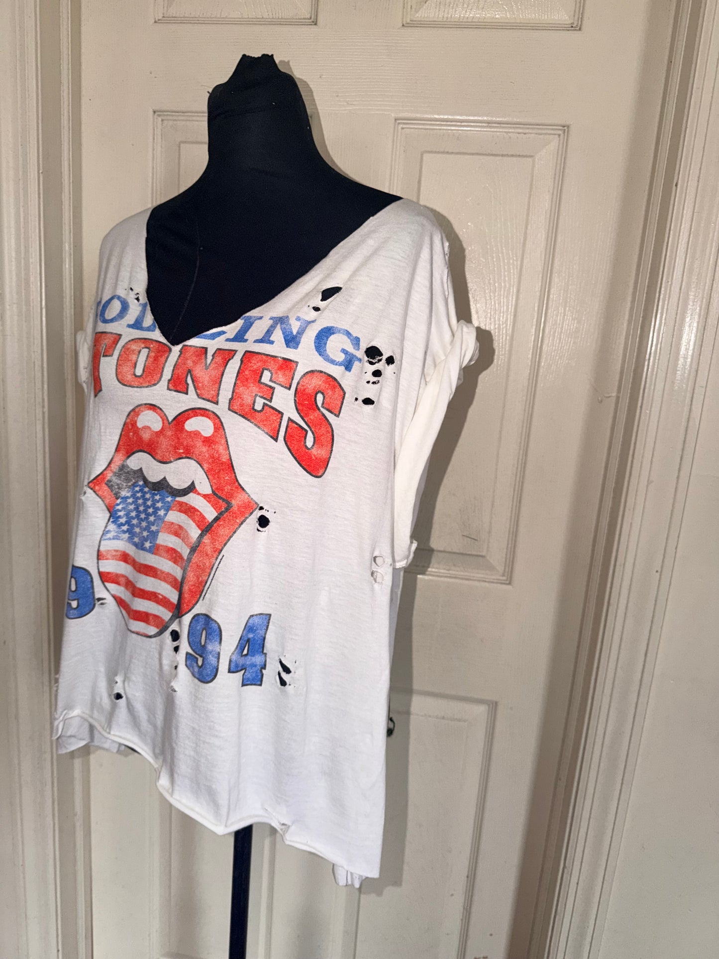 The Rolling Stones Open Back Bow Tee (as is)