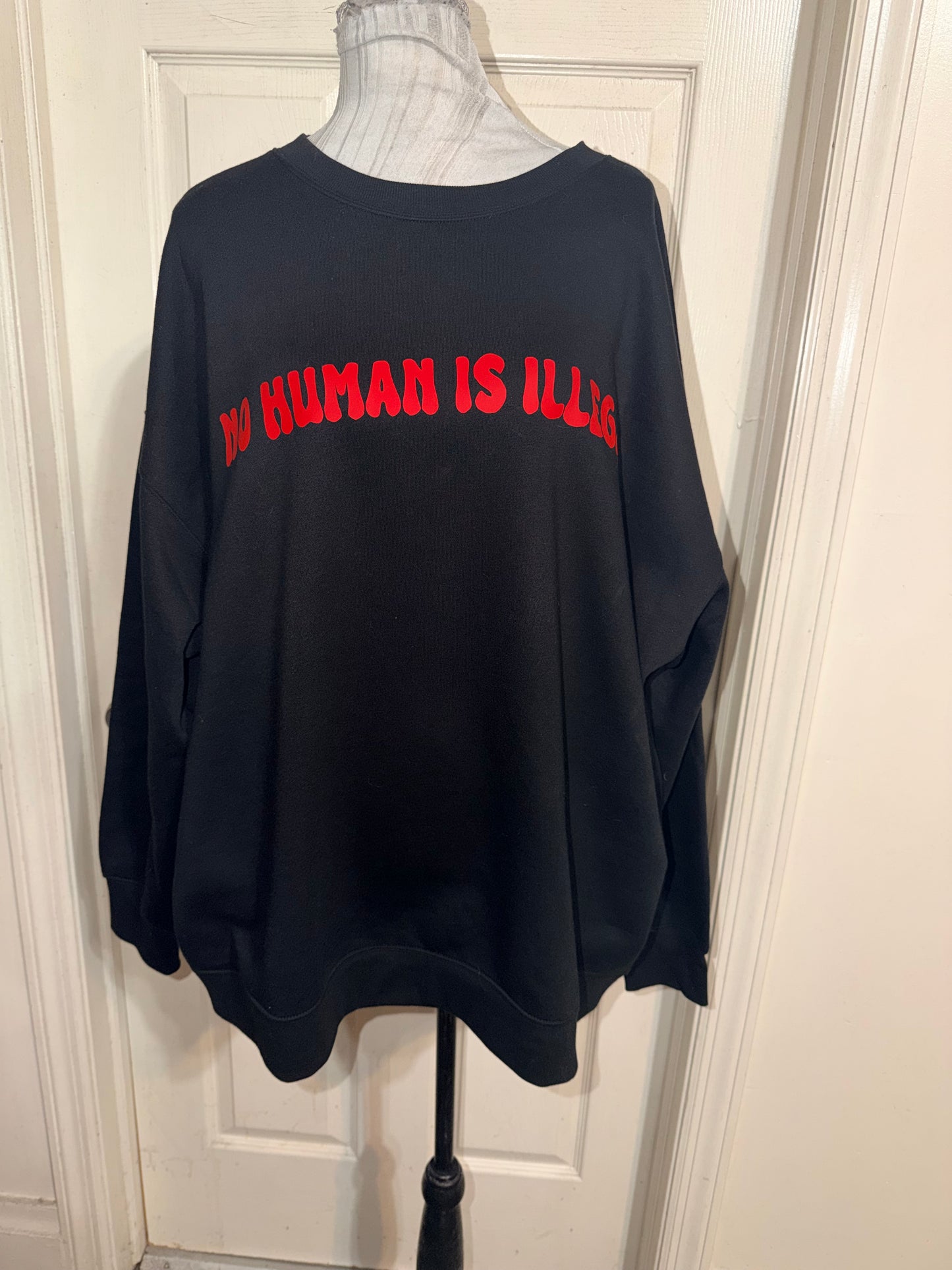 Abolish ICE Double Sided Oversized Tee or Sweatshirt