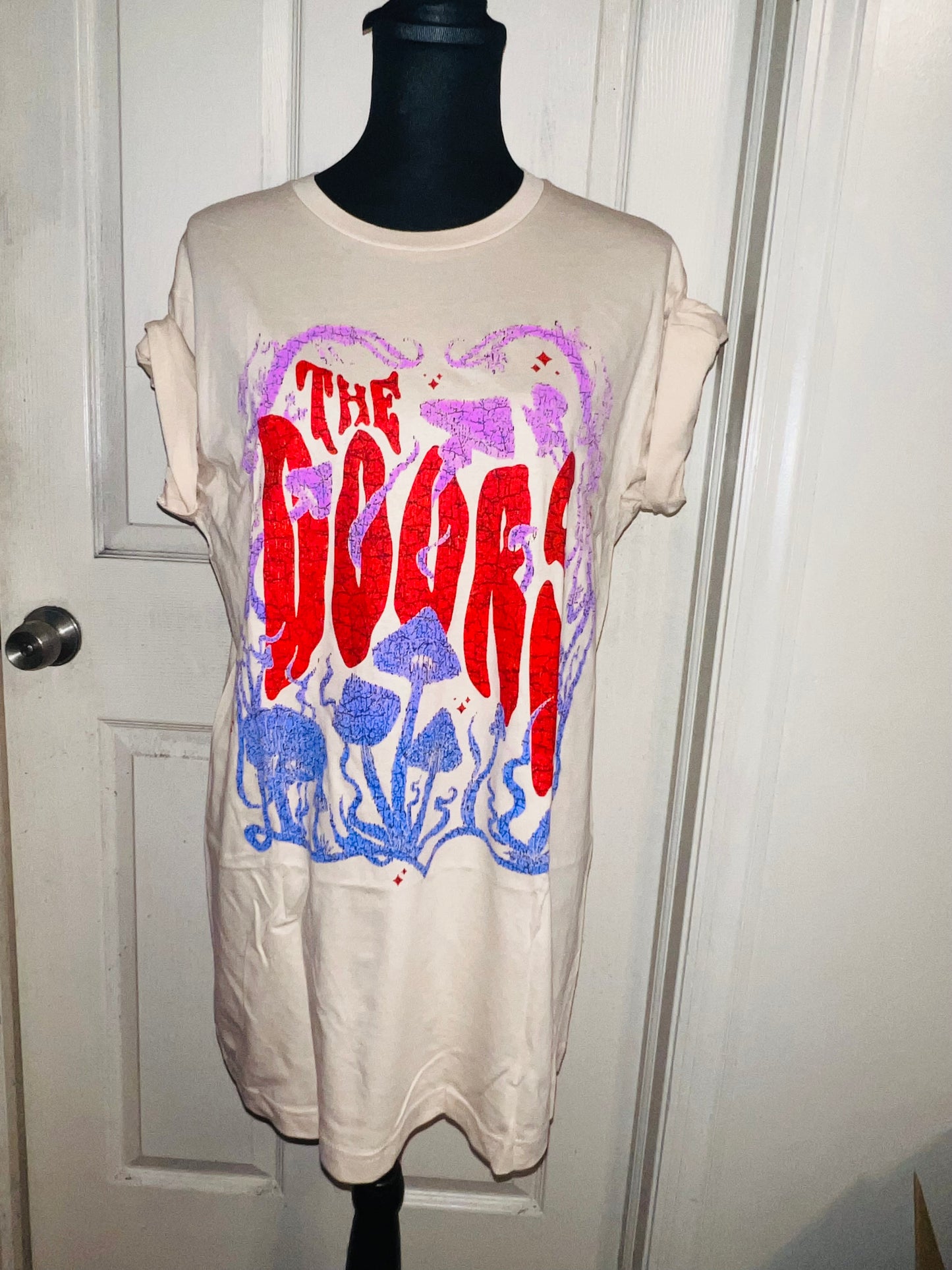 The Doors Oversized Distressed T-Shirt