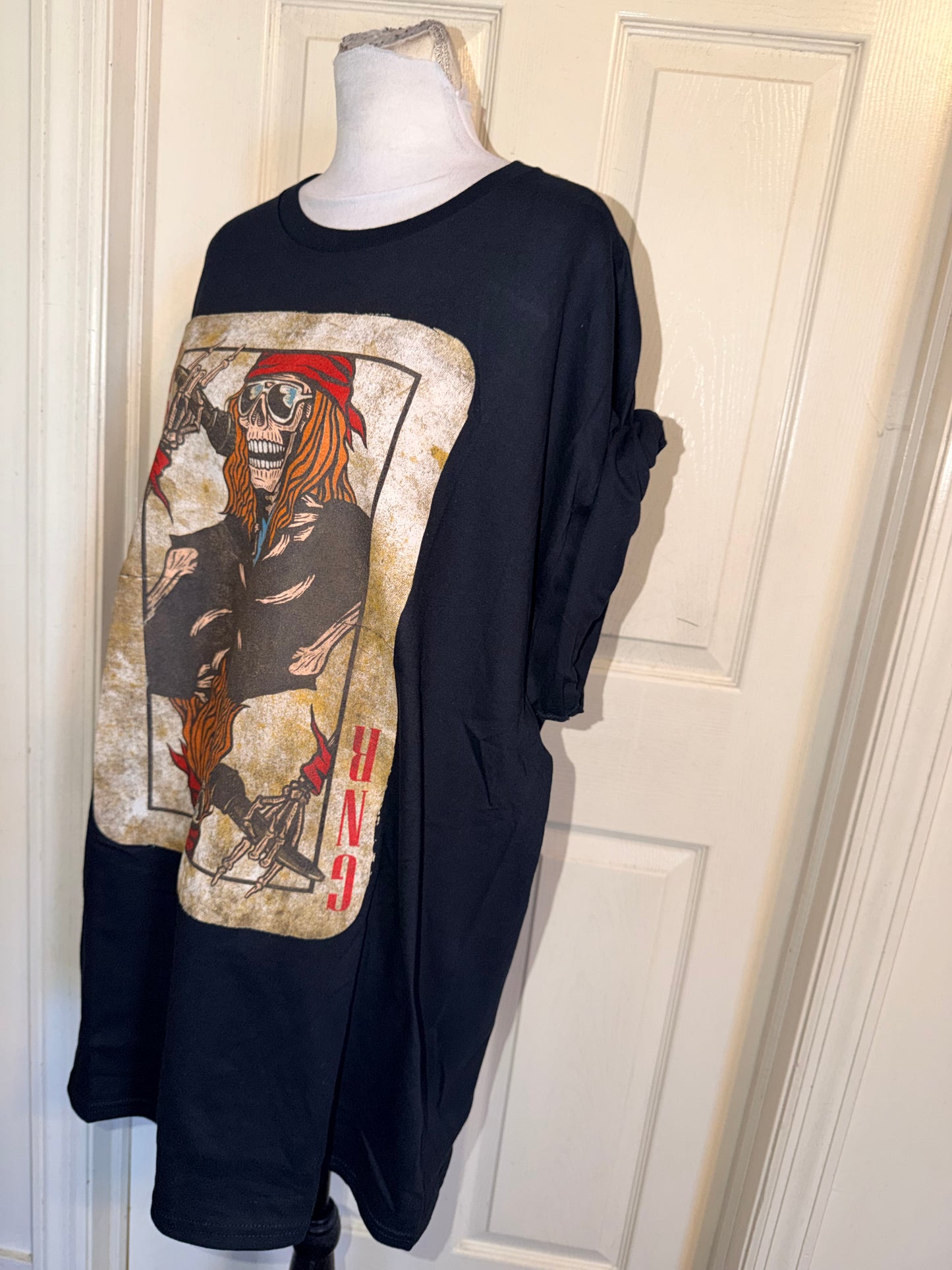 Guns N’ Roses Oversized Distressed Tee