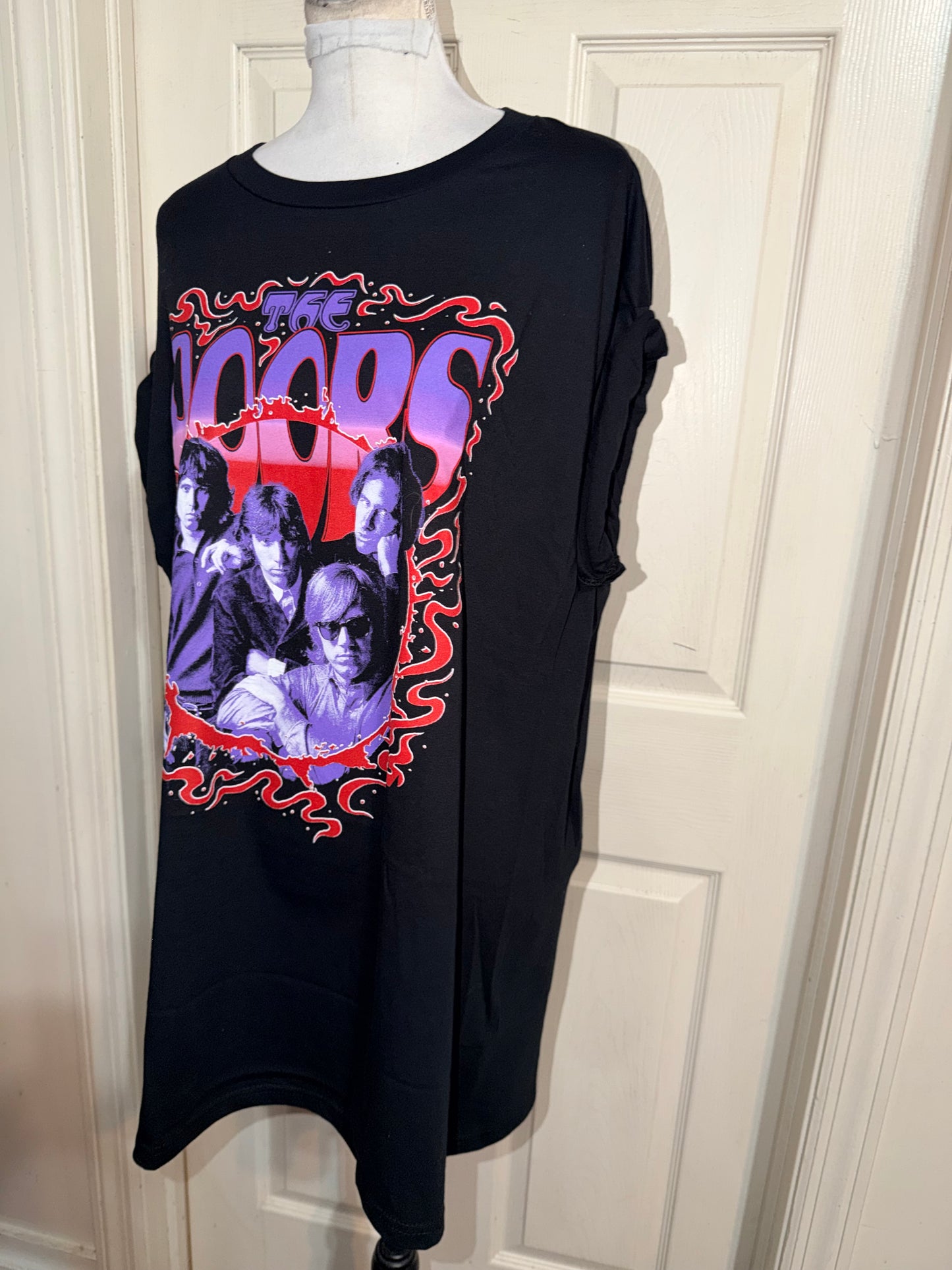 The Doors Double Sided Oversized Distressed Tee