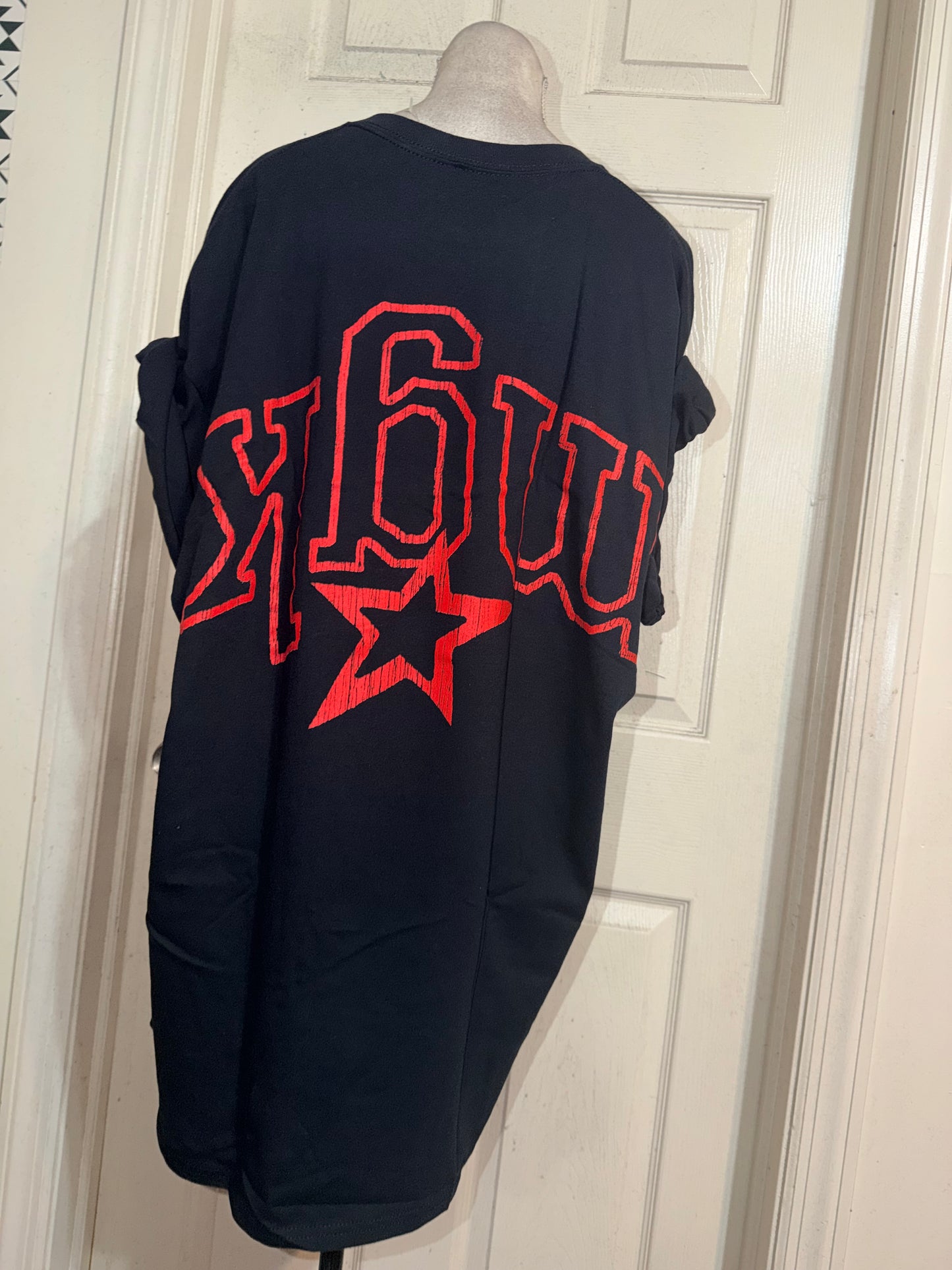 Machine Gun Kelly Double Sided Oversized Distressed Tee