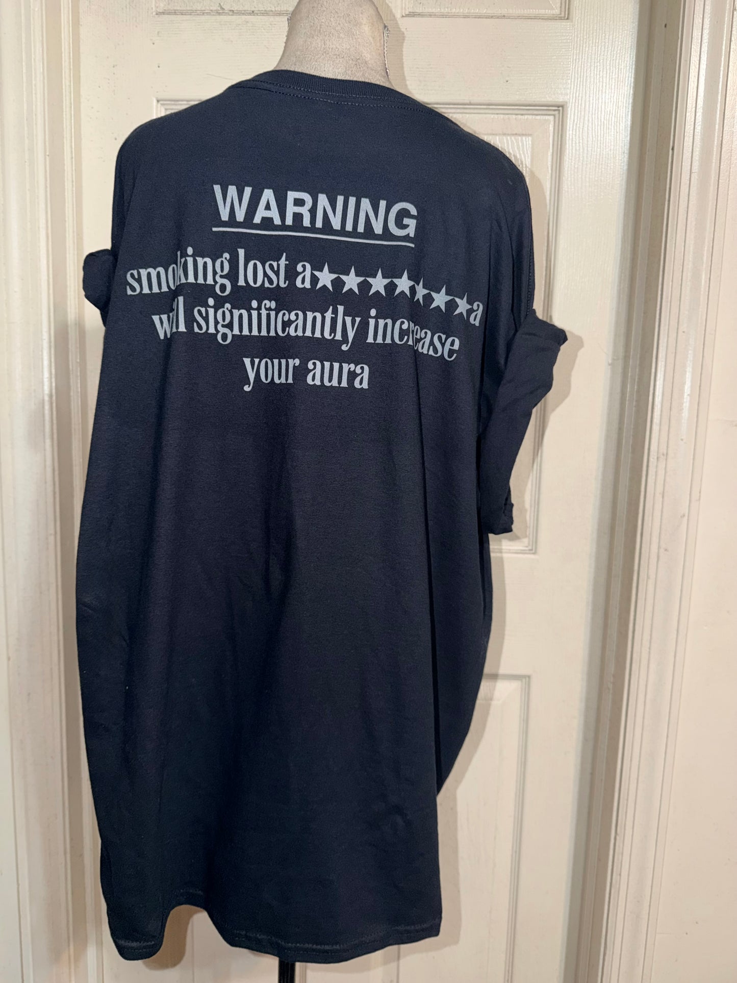 Machine Gun Kelly Double Sided Oversized Distressed Tee