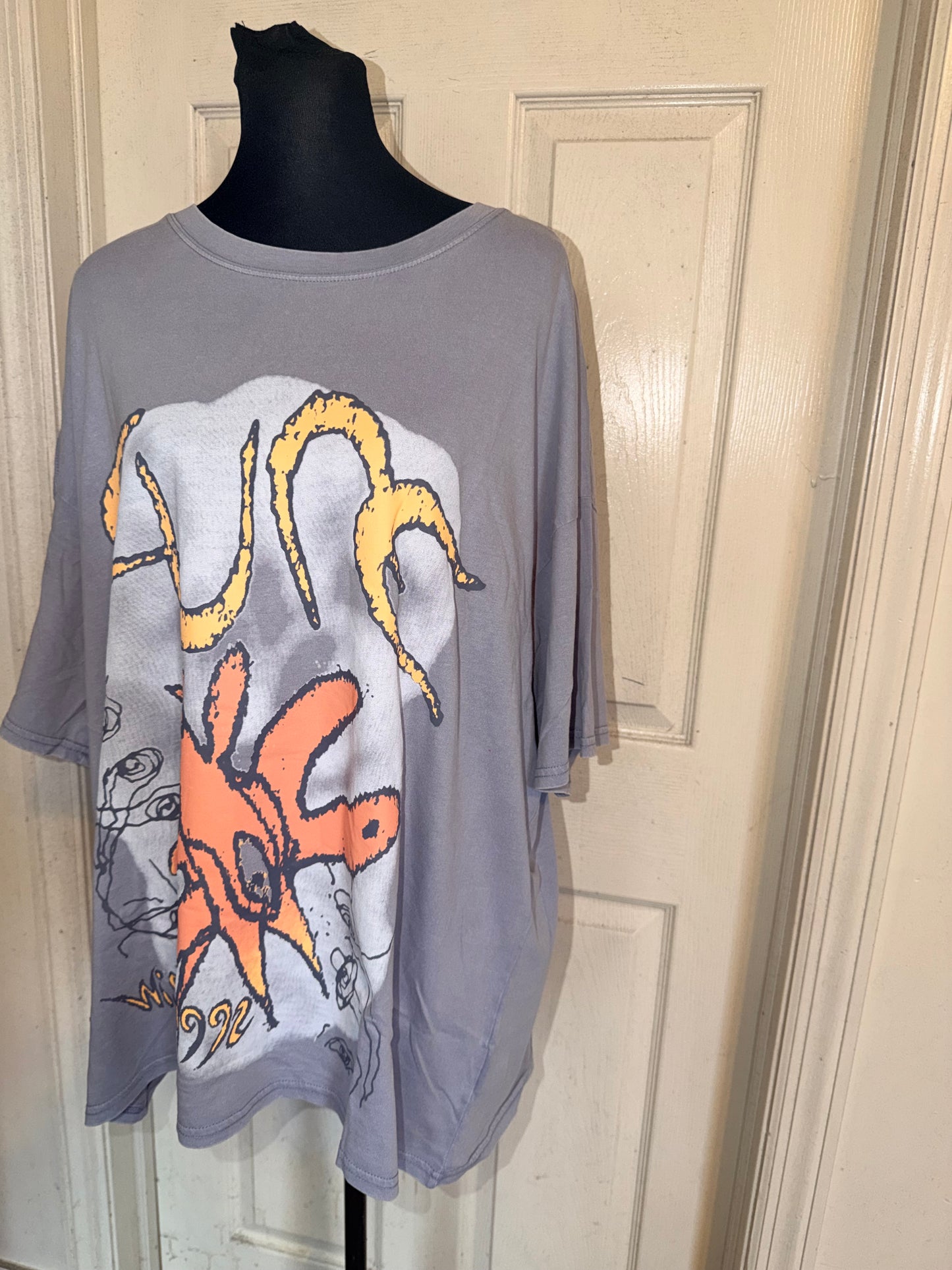 The Cure Oversized Distressed Tee