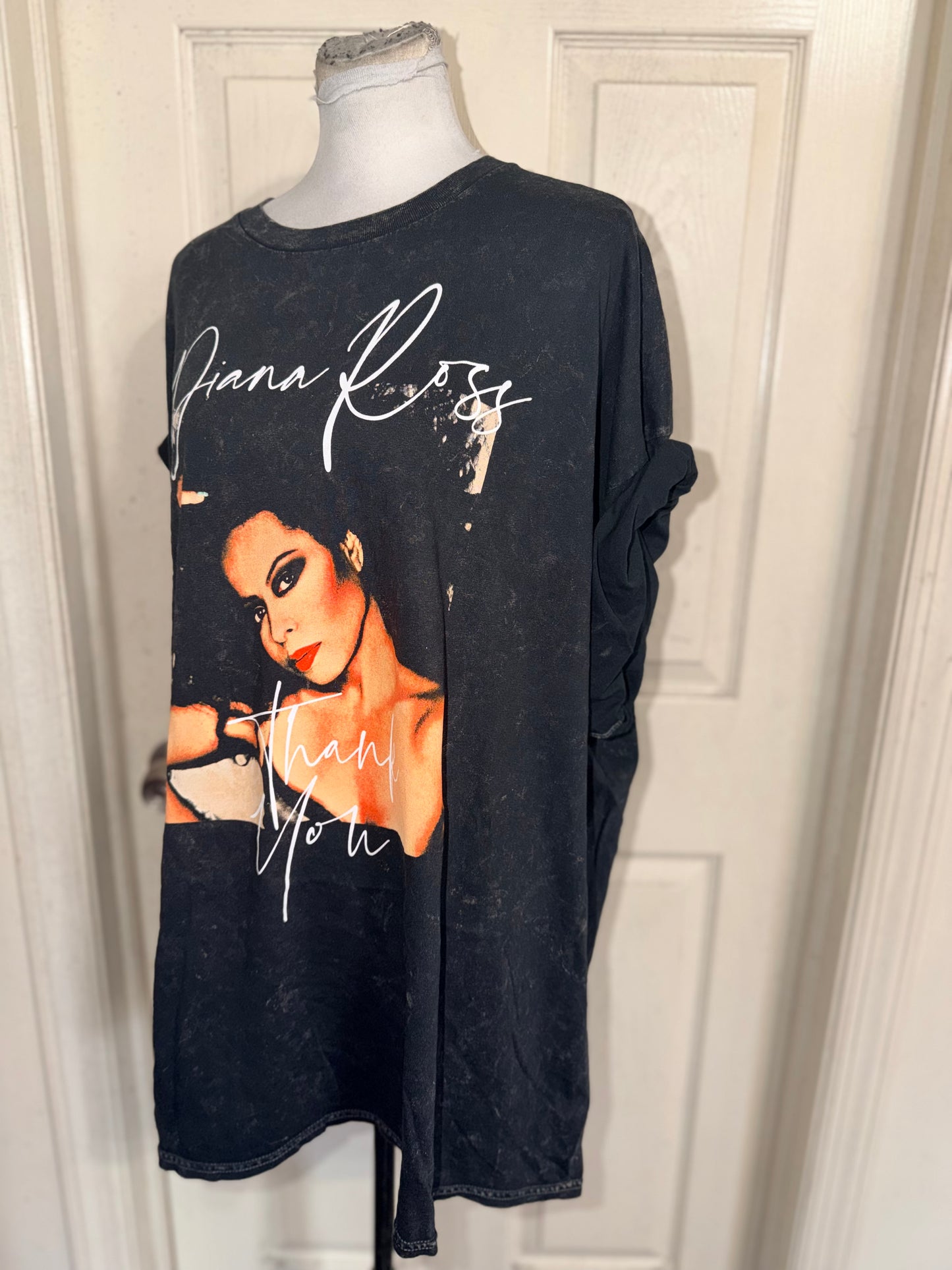 Diana Ross Oversized Distressed Tee