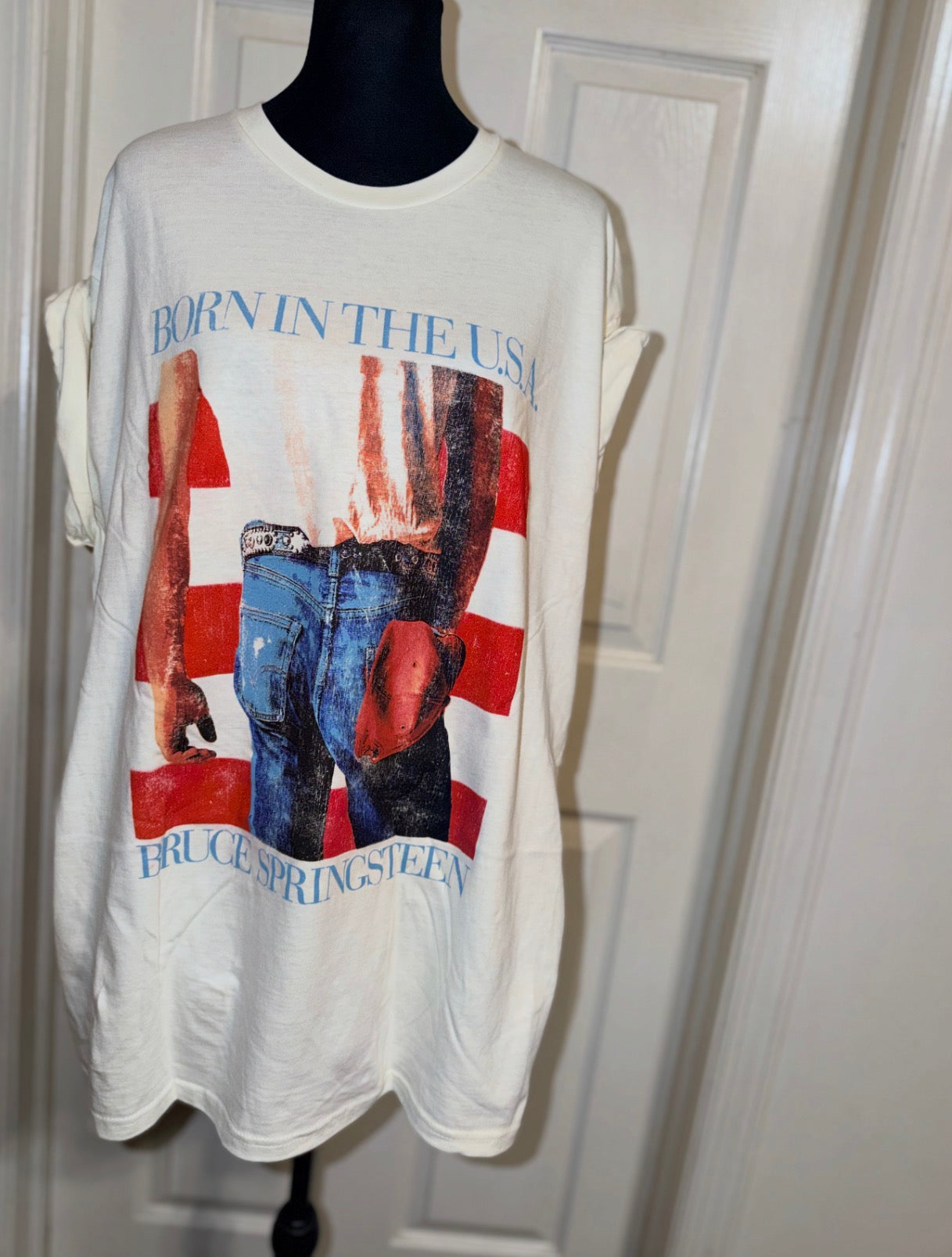 Bruce Springsteen Oversized Distressed Tee