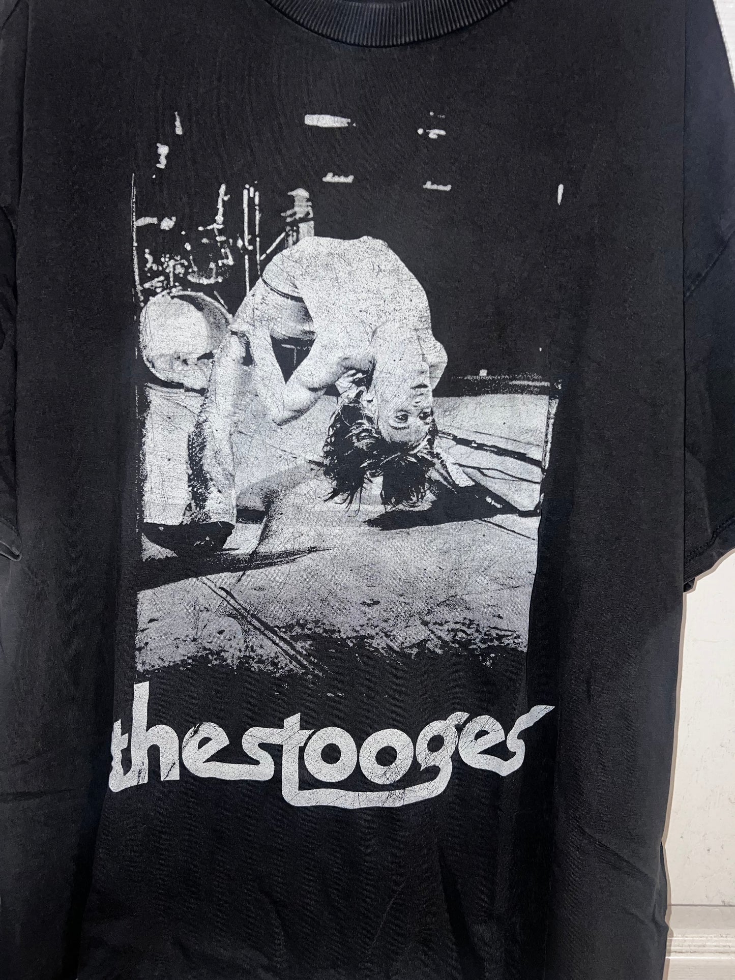 The Stooges Oversized Distressed Tee