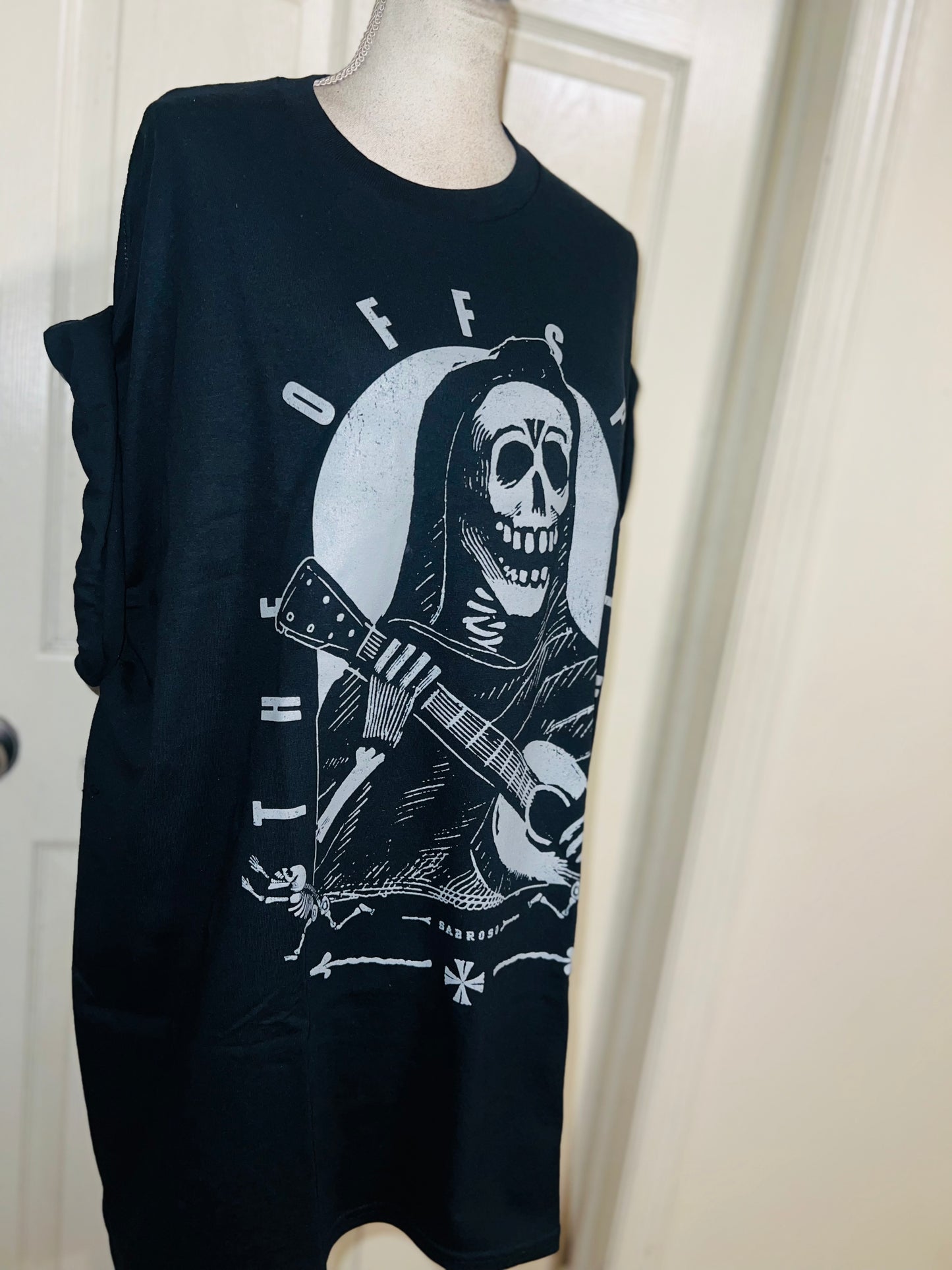 The Offspring Oversized Distressed Tee