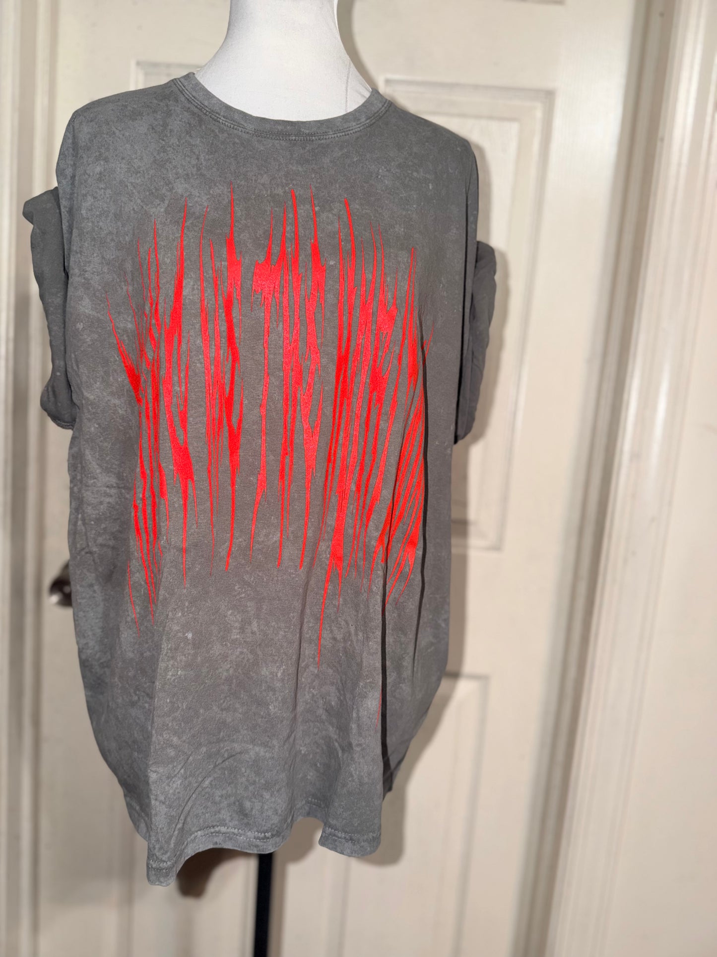 Bring Me the Horizon Double Sided Oversized Distressed Tee