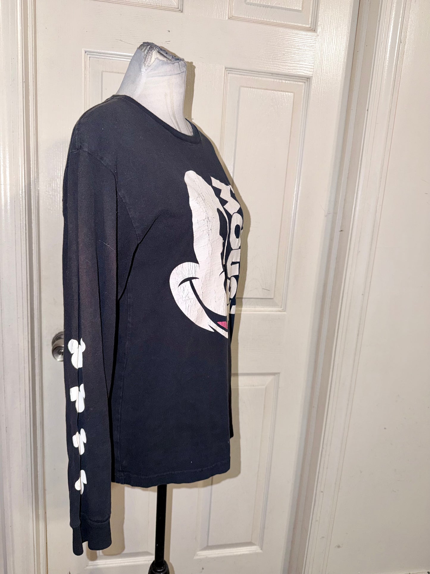 Mickey Mouse Vintage Oversized Long Sleeve Tee