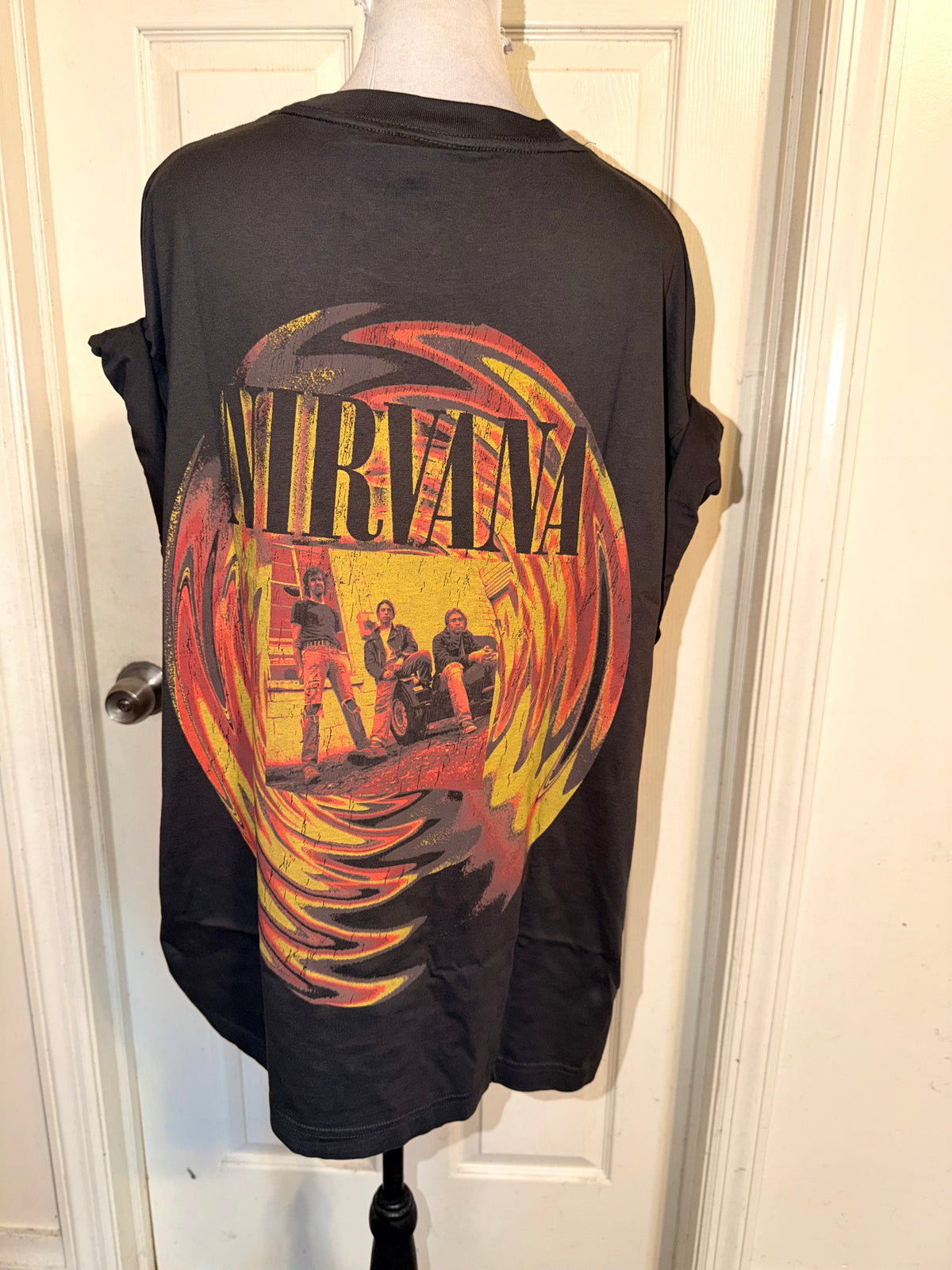 Nirvana Double Sided Oversized Tee