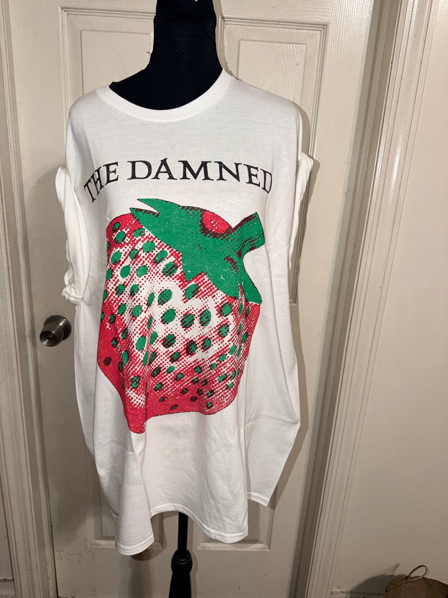 The Damned Oversized Distressed Tee