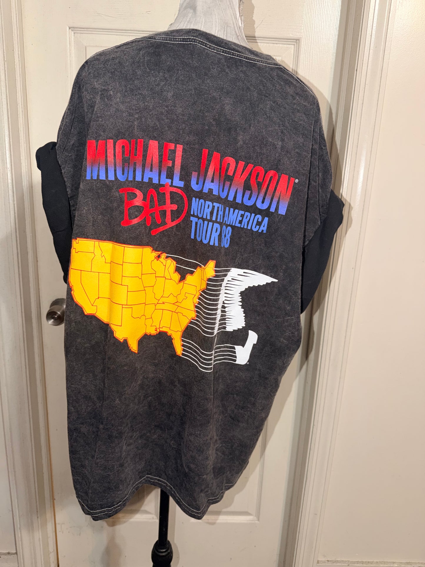 Michael Jackson Double Sided Oversized Tee